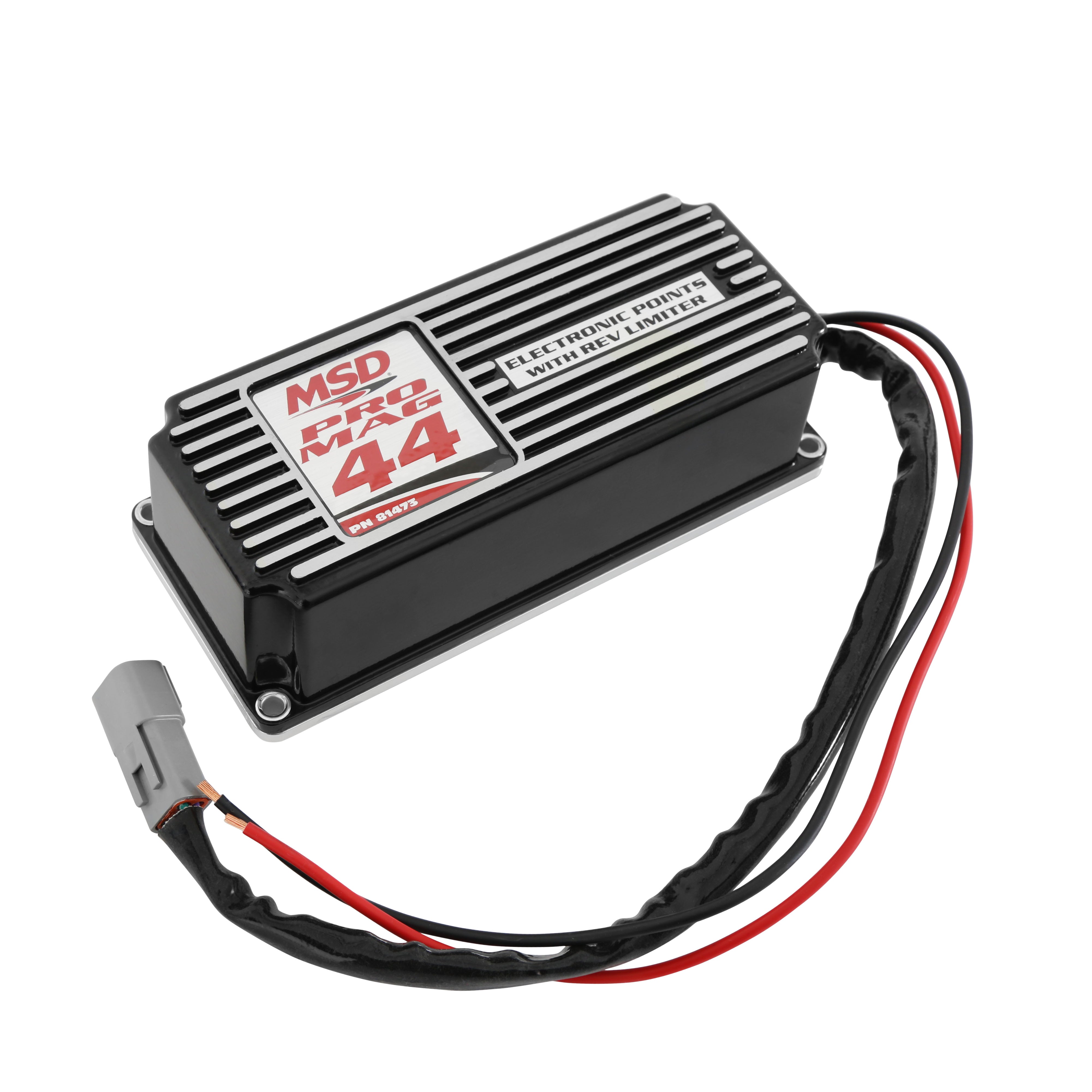 MSD Pro Mag 44 Amp Electronic Points Box - Black Ignition Control Module 81473 product image 3