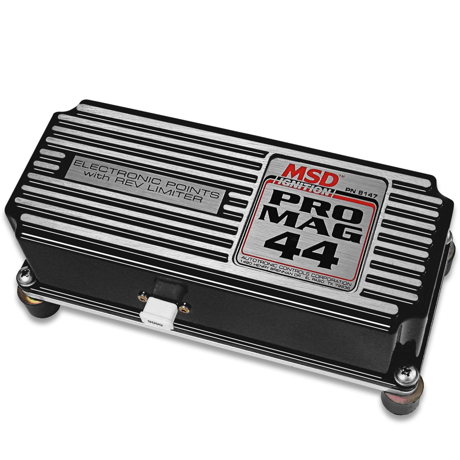 MSD Pro Mag 44 Amp Electronic Points Box - Black Ignition Control Module 81473 product image 1