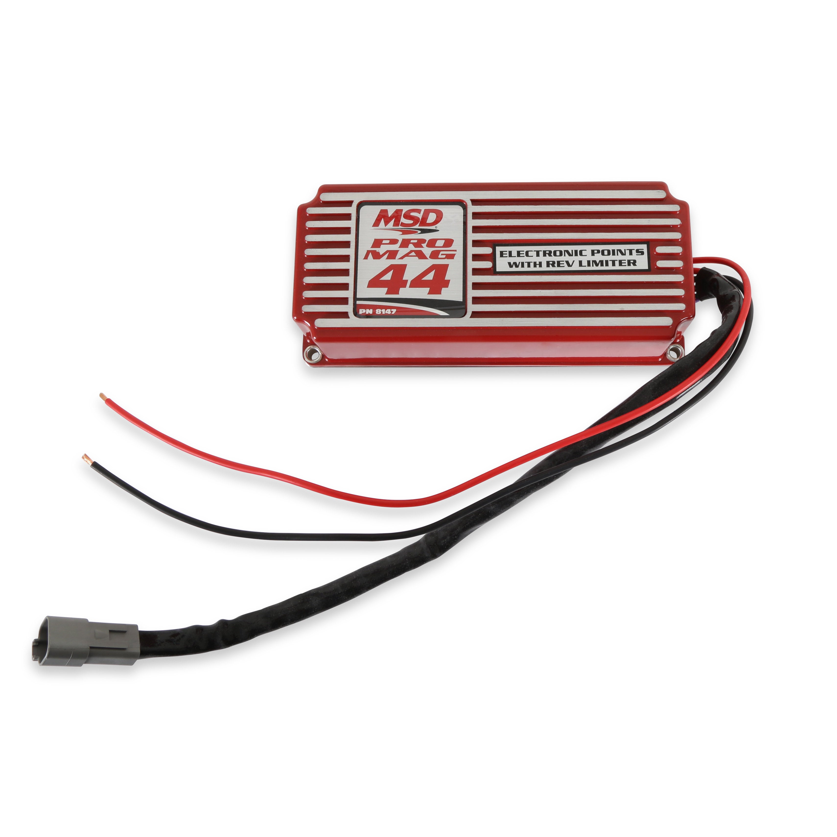 MSD Pro Mag 44 Amp Electronic Points Box - Red Ignition Control Module 8147 product image 2