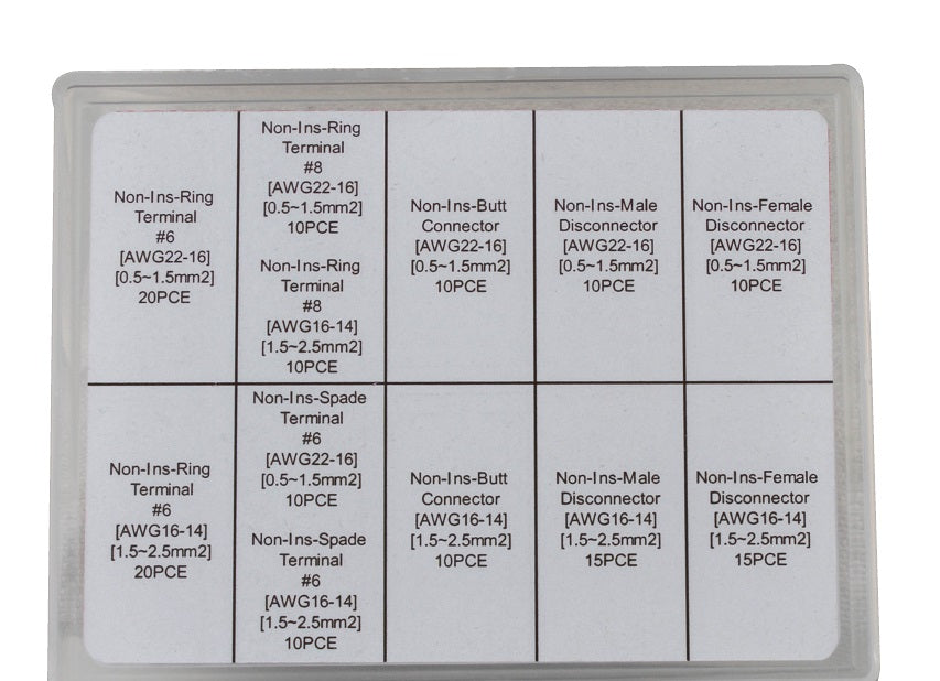 MSD Non-insulated Connector Kit Multi-Purpose Electrical Connector Kit 8196MSD product image 3