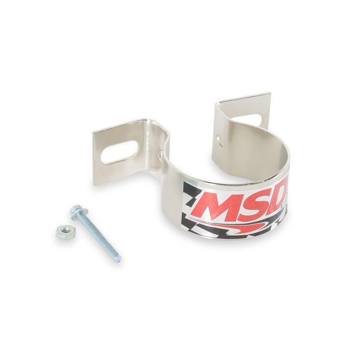MSD Ignition Coil Bracket (canister Style), Horizontal Mounting GM Coils 8213 product image 2