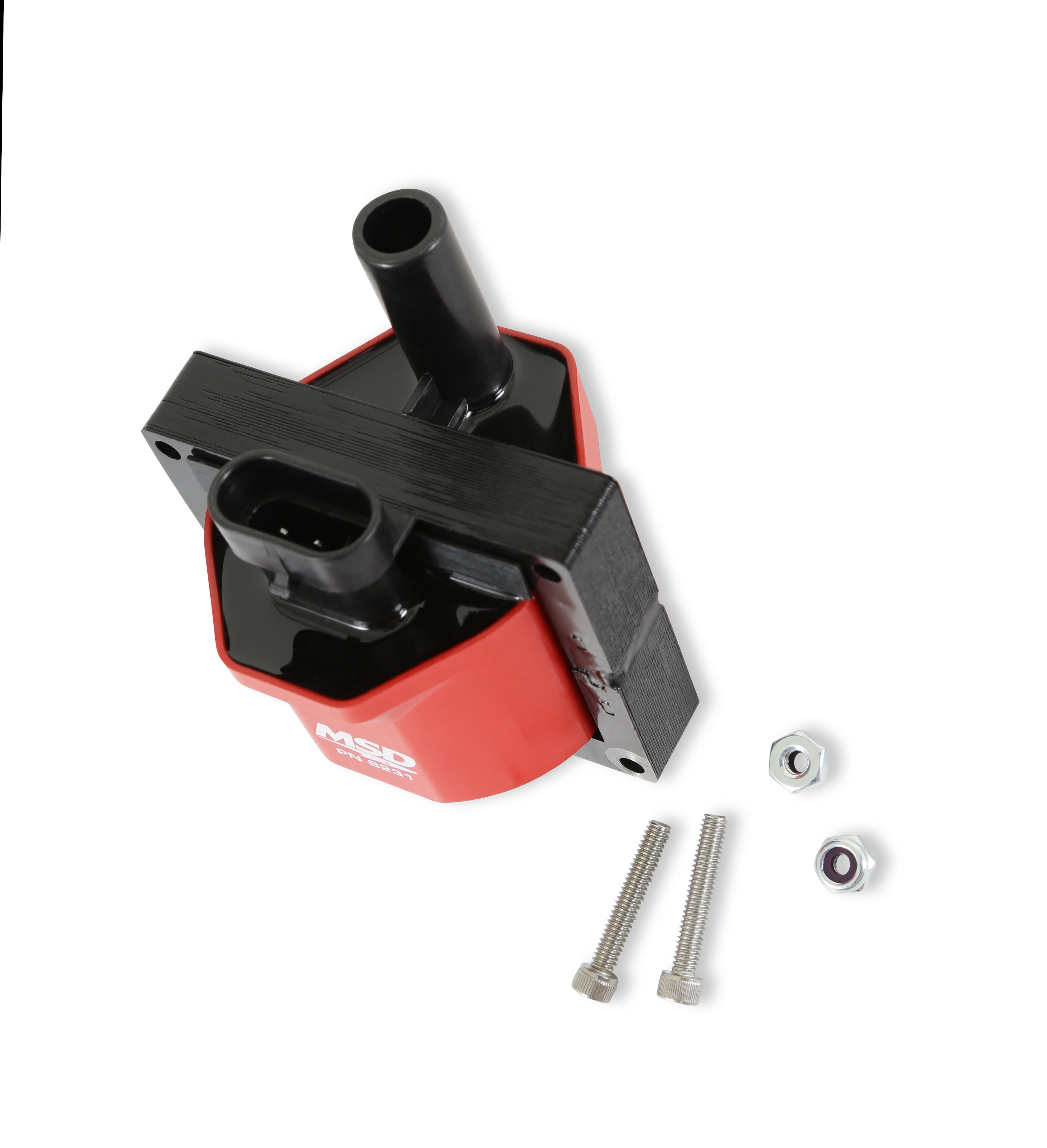 MSD Ignition Connector Coil, Red, 1996-1997 GM Engines, Individual 8231 product image 3
