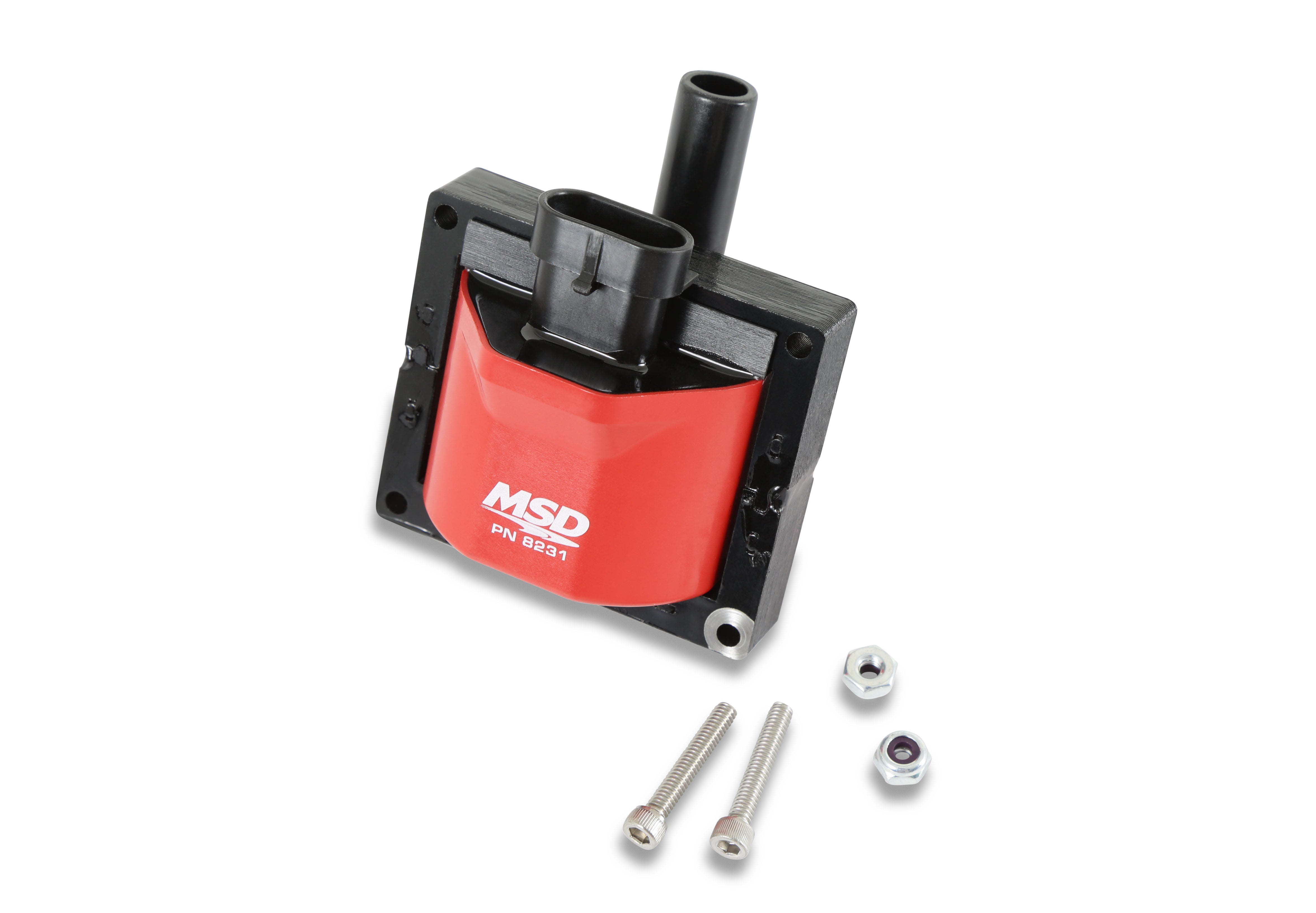 MSD Ignition Connector Coil, Red, 1996-1997 GM Engines, Individual 8231 product image 4