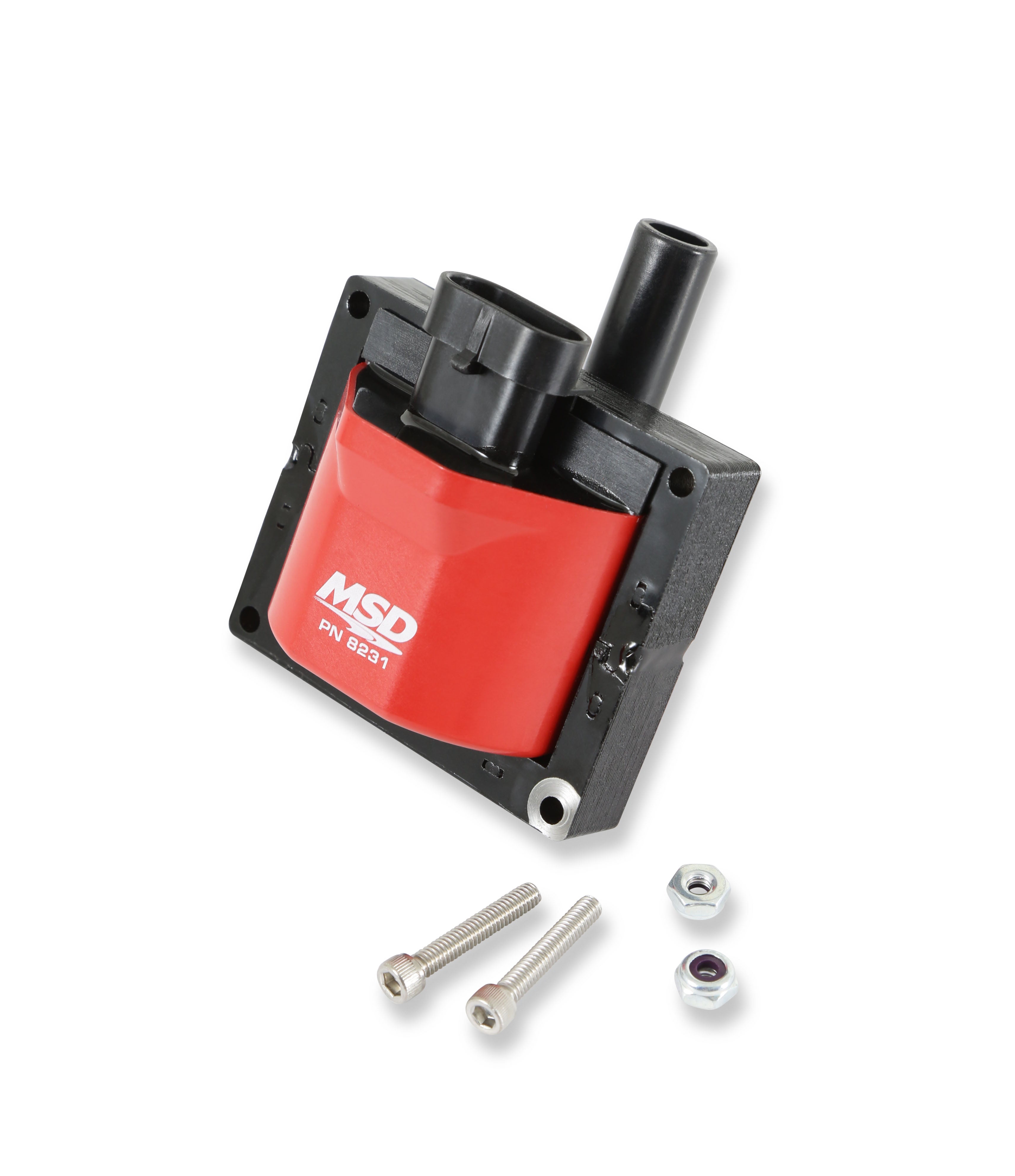 MSD Ignition Connector Coil, Red, 1996-1997 GM Engines, Individual 8231 product image 5