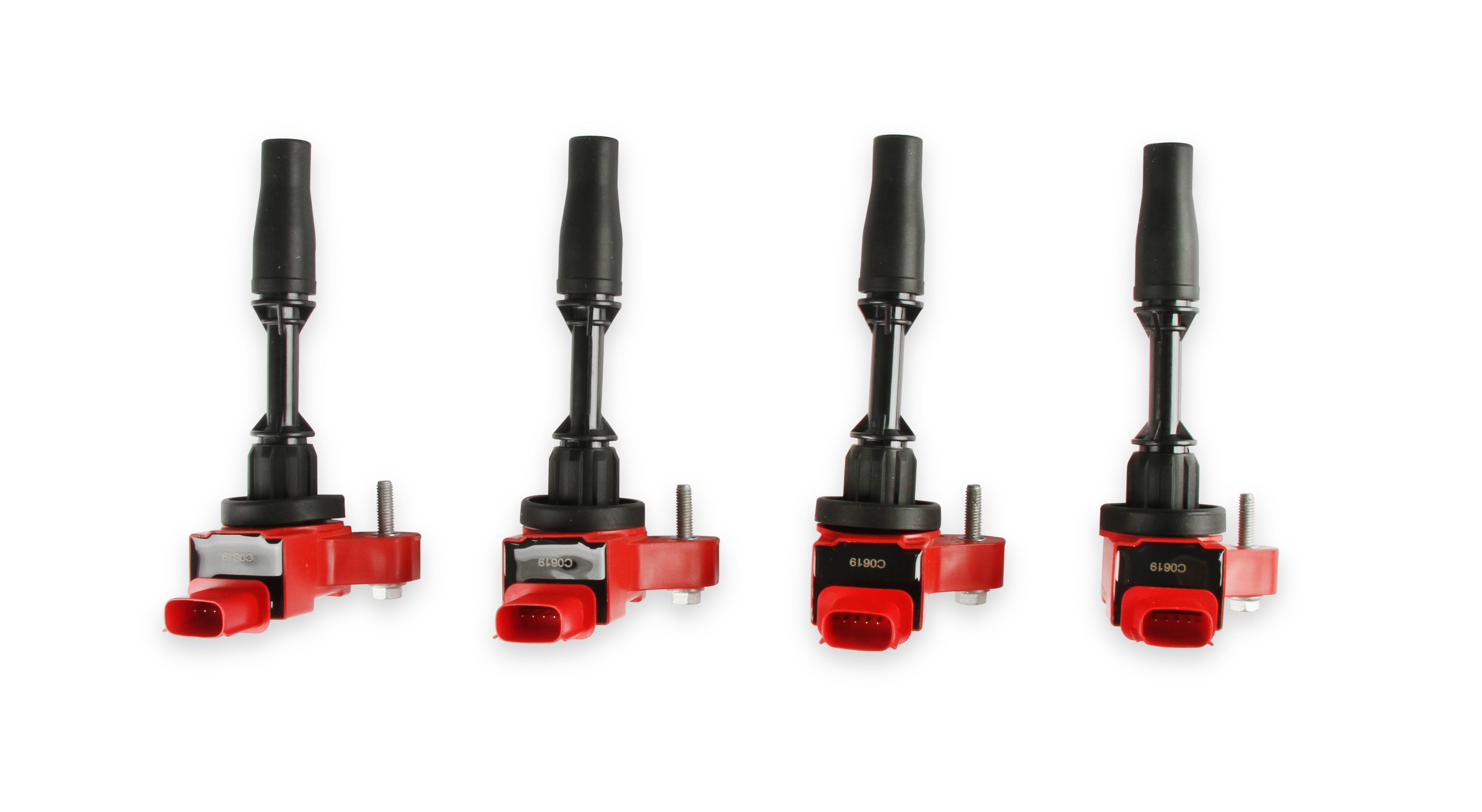 MSD Ignition Coil - Blaster Series - GM 4-Cyl Engines - Red - 4-Pack 82384 product image 3