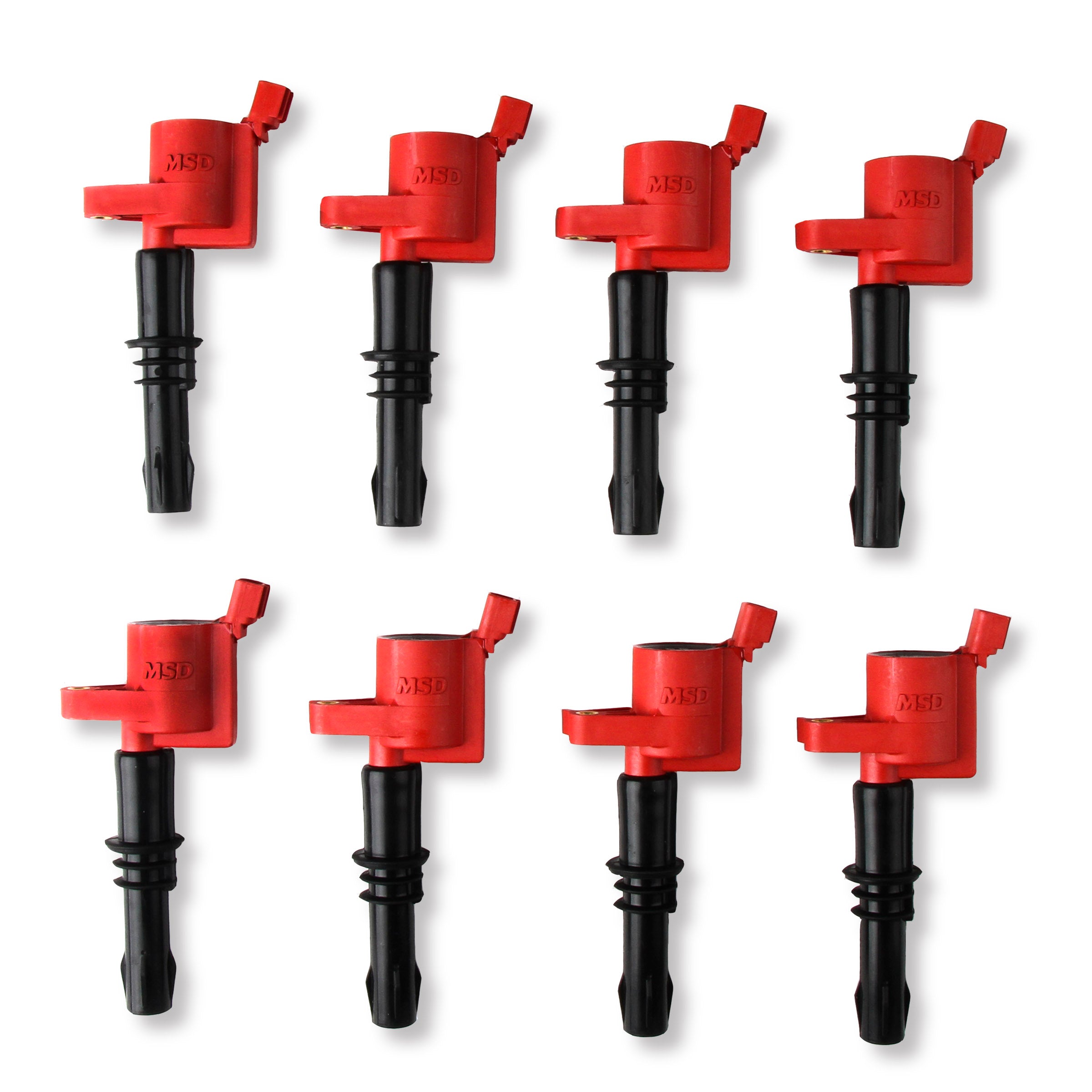 MSD Ignition Coil - Blaster - Ford 3-Valve V8 - Red - 8-Pack 82438 product image 2