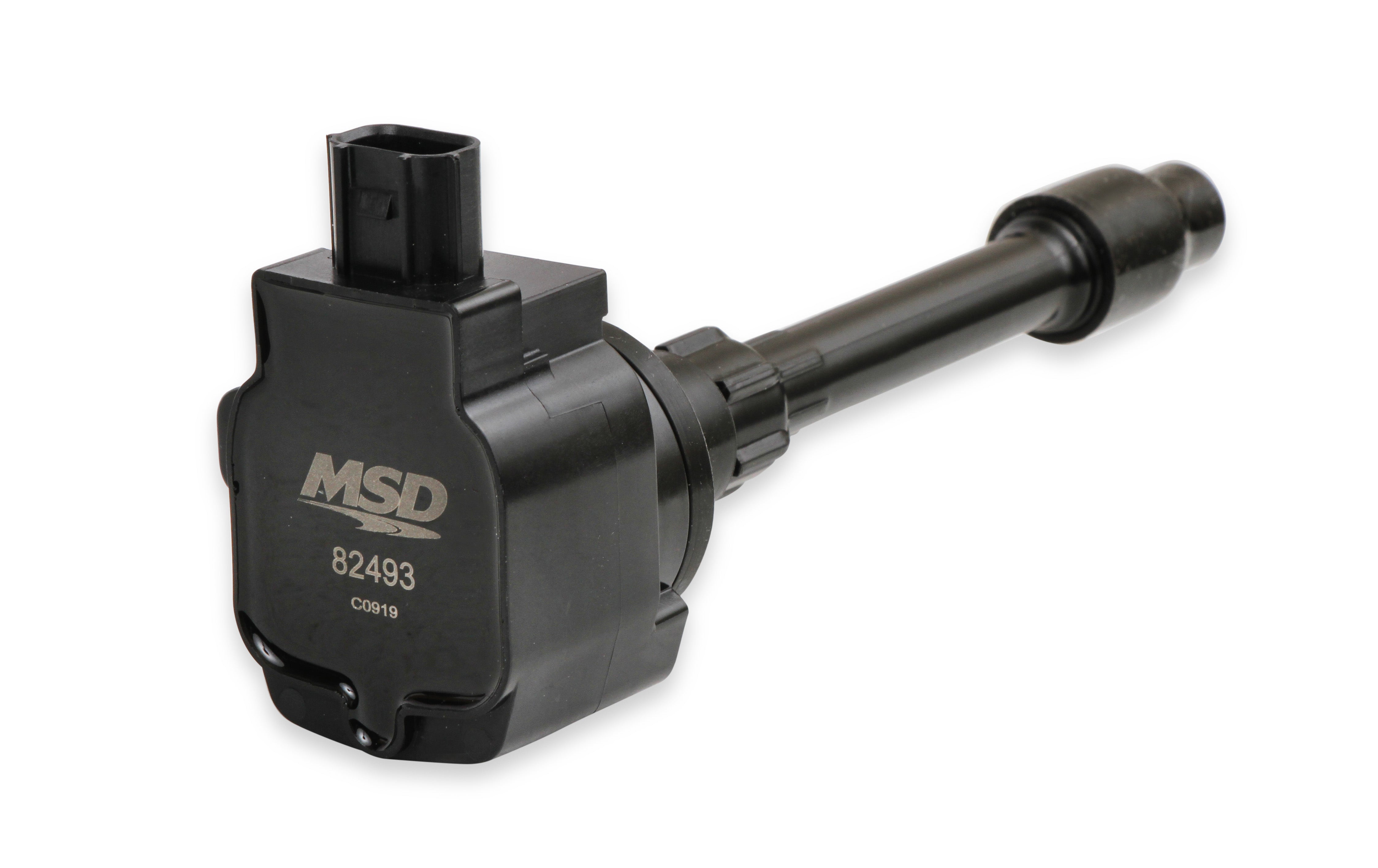 MSD Ignition Coil - Blaster Series-honda 1.5L/2.0L/2.0L Turbo 4-cyl-Black-4-Pack 824943 product image 5