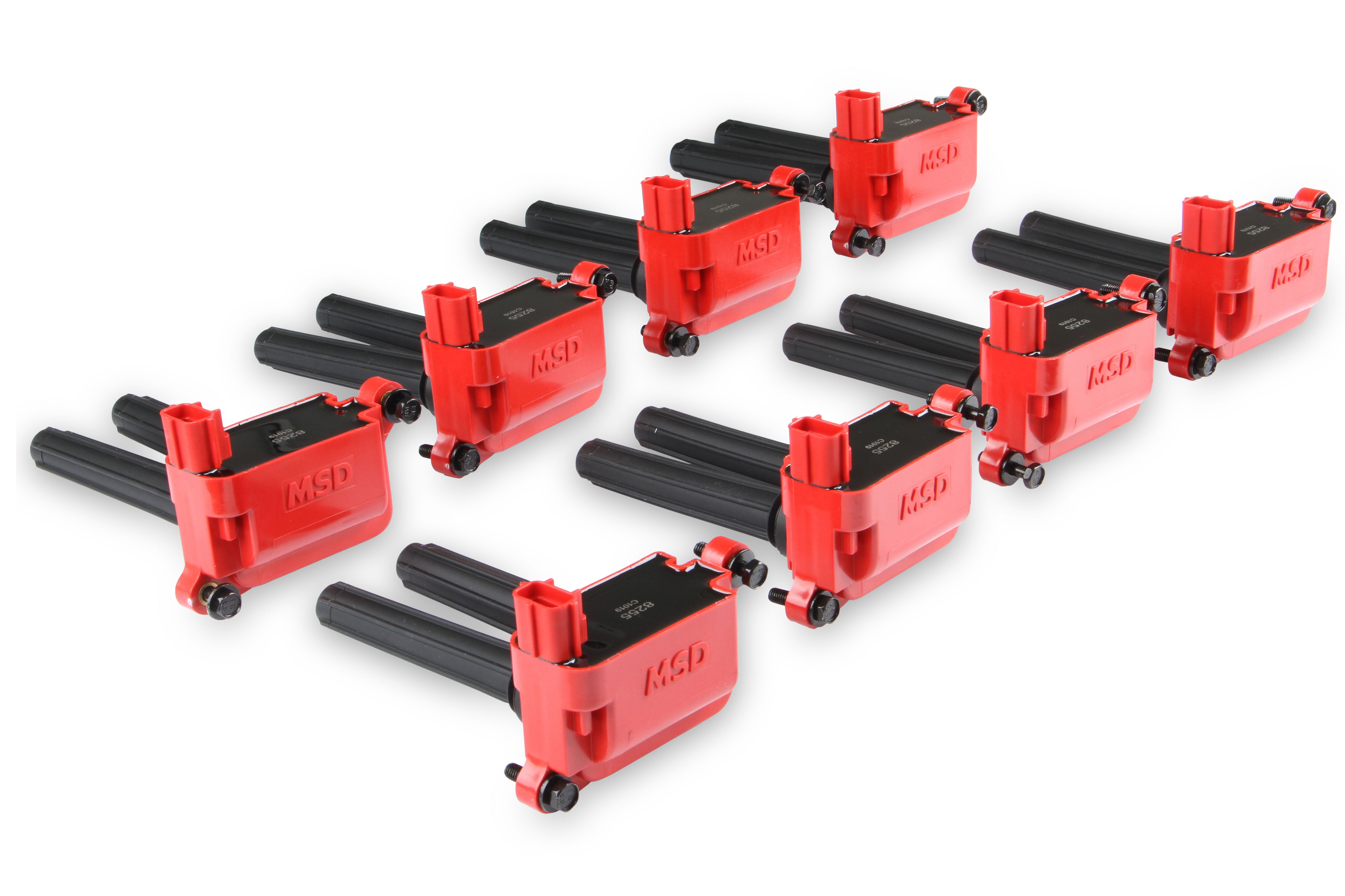 MSD Blaster Ignition Coil - Gen III HEMI 05-24 - Red - 8-Pack 5.7/6.1/6.2/6.4 82558 product image 3
