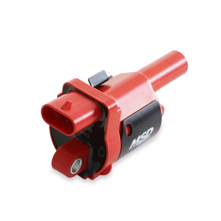 MSD Ignition Coil - Blaster Series - Gen V GDI Engine - Red - 8-Pack - Round 82688 product image 5