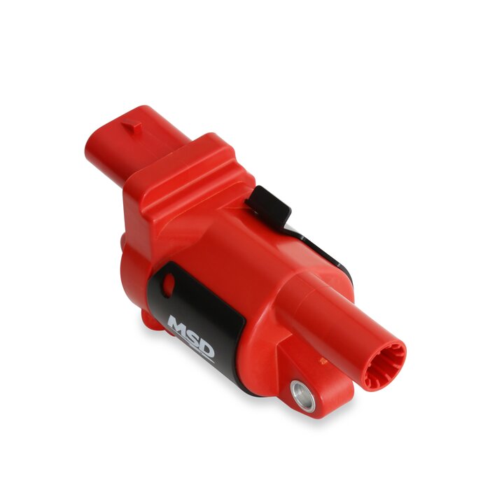 MSD Ignition Coil - Blaster Series - Gen V GDI Engine - Red - 8-Pack - Round 82688 product image 6