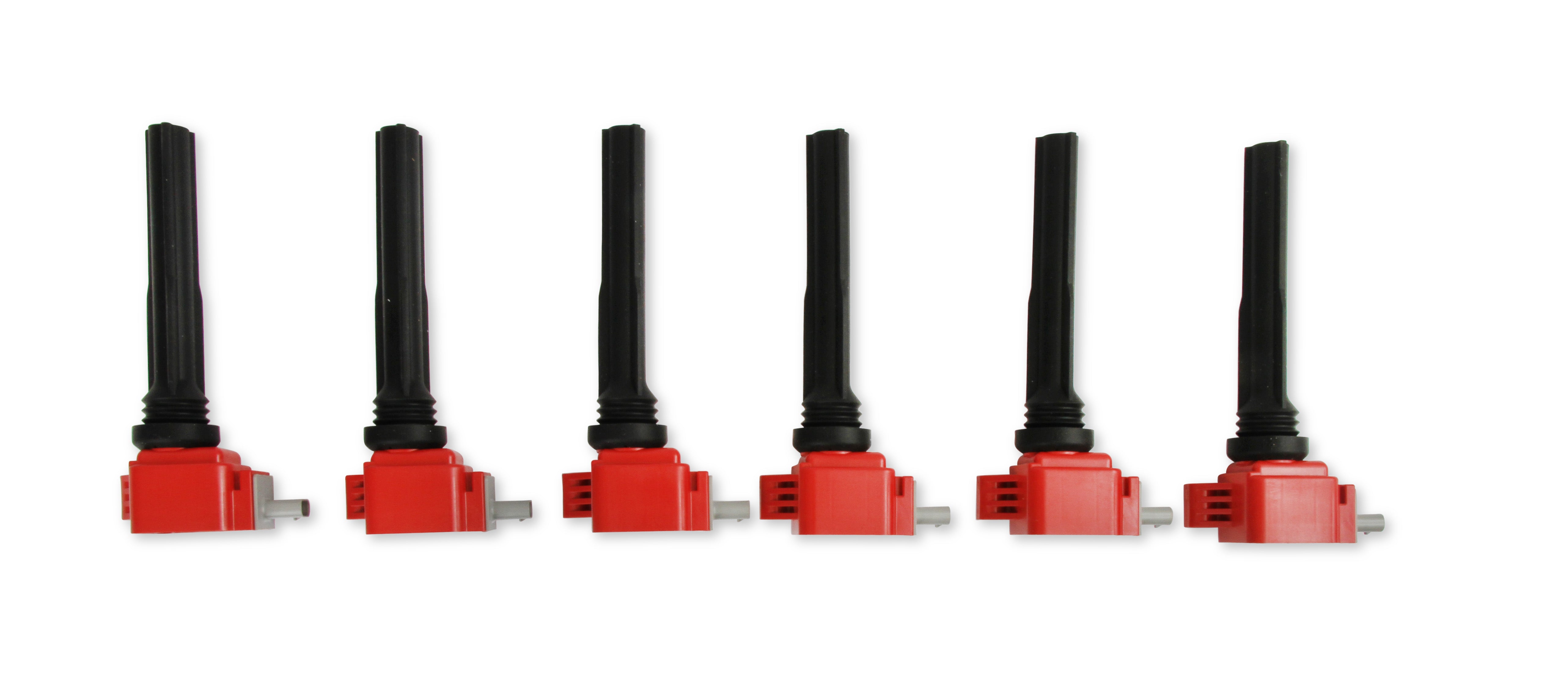 MSD Ignition Coil - Ford Ecoboost - 3.5L V6 - Red - 6-Pack 82706 product image 3