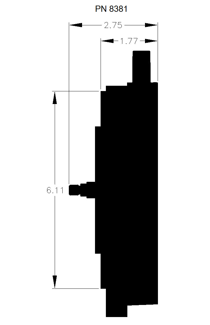 MSD GM LT1 5.7L 92-94 Early Model, Distributor 8381 product image 2