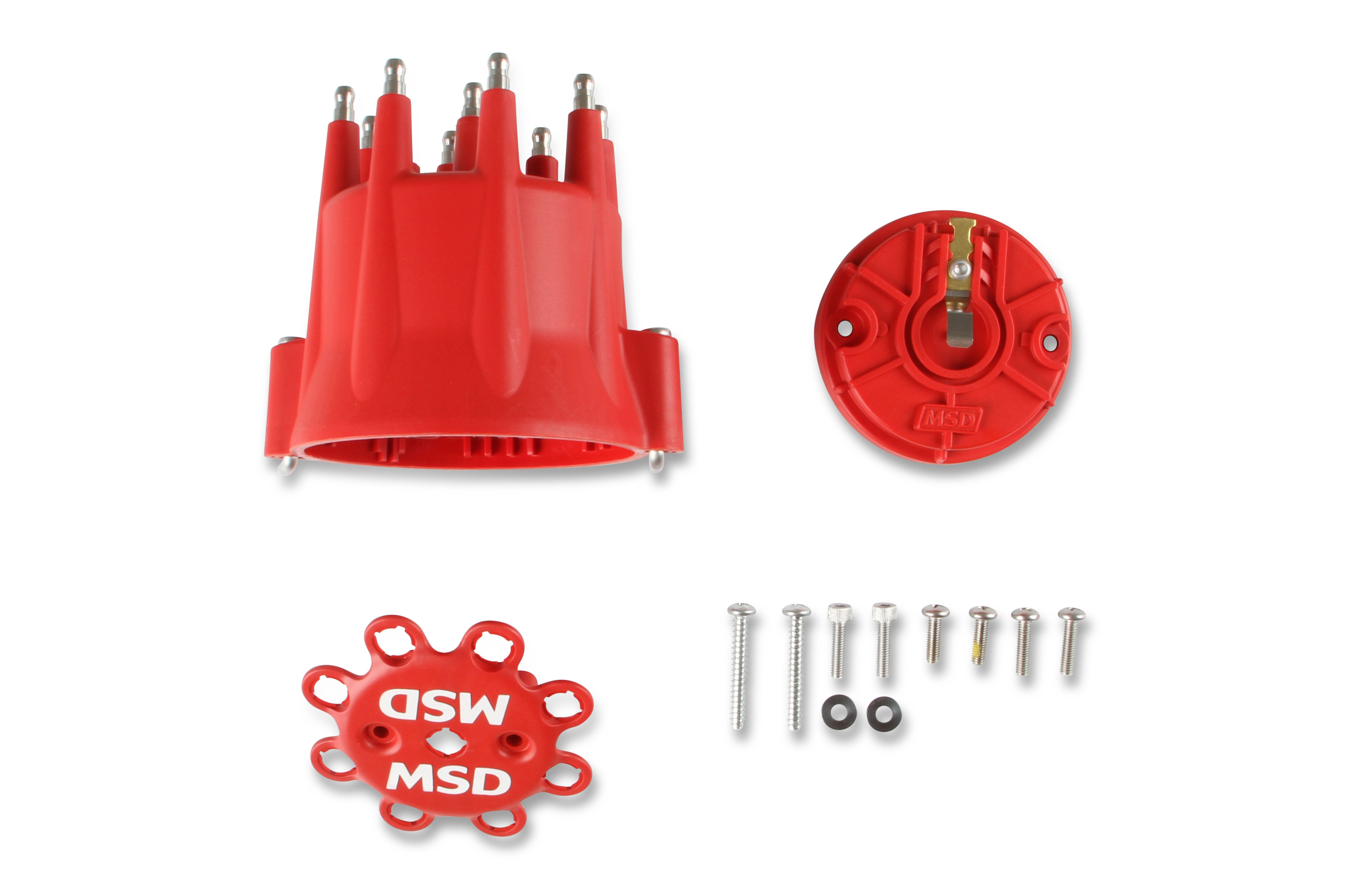 MSD 84335 Distributor Cap And Rotor Kit Cap 8433 Rotor 8467 Universal MSD V8 product image 1