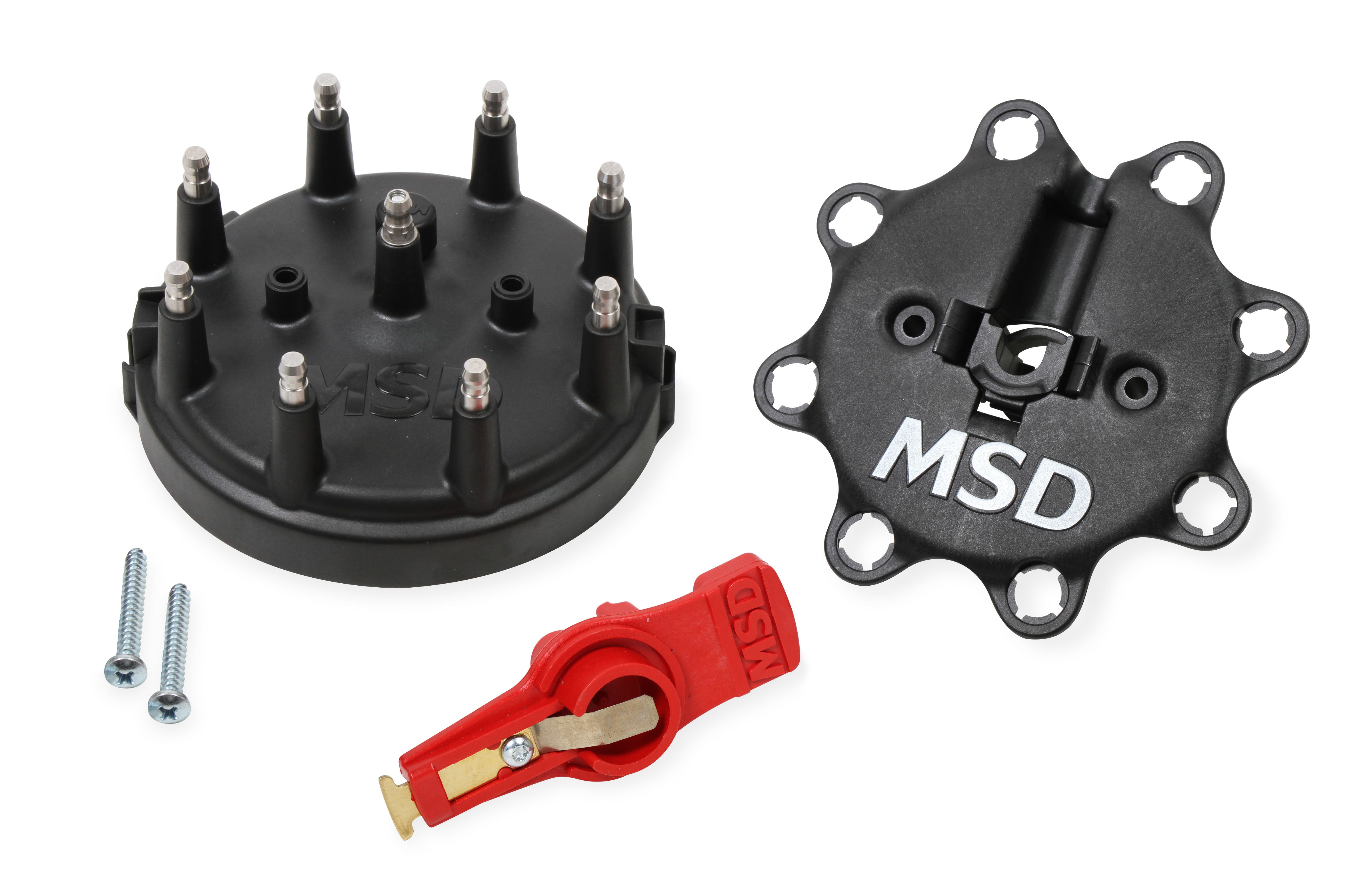 Black, Distributor Cap/rotor Kit, MSD /ford V8 TFI 84823 product image 1