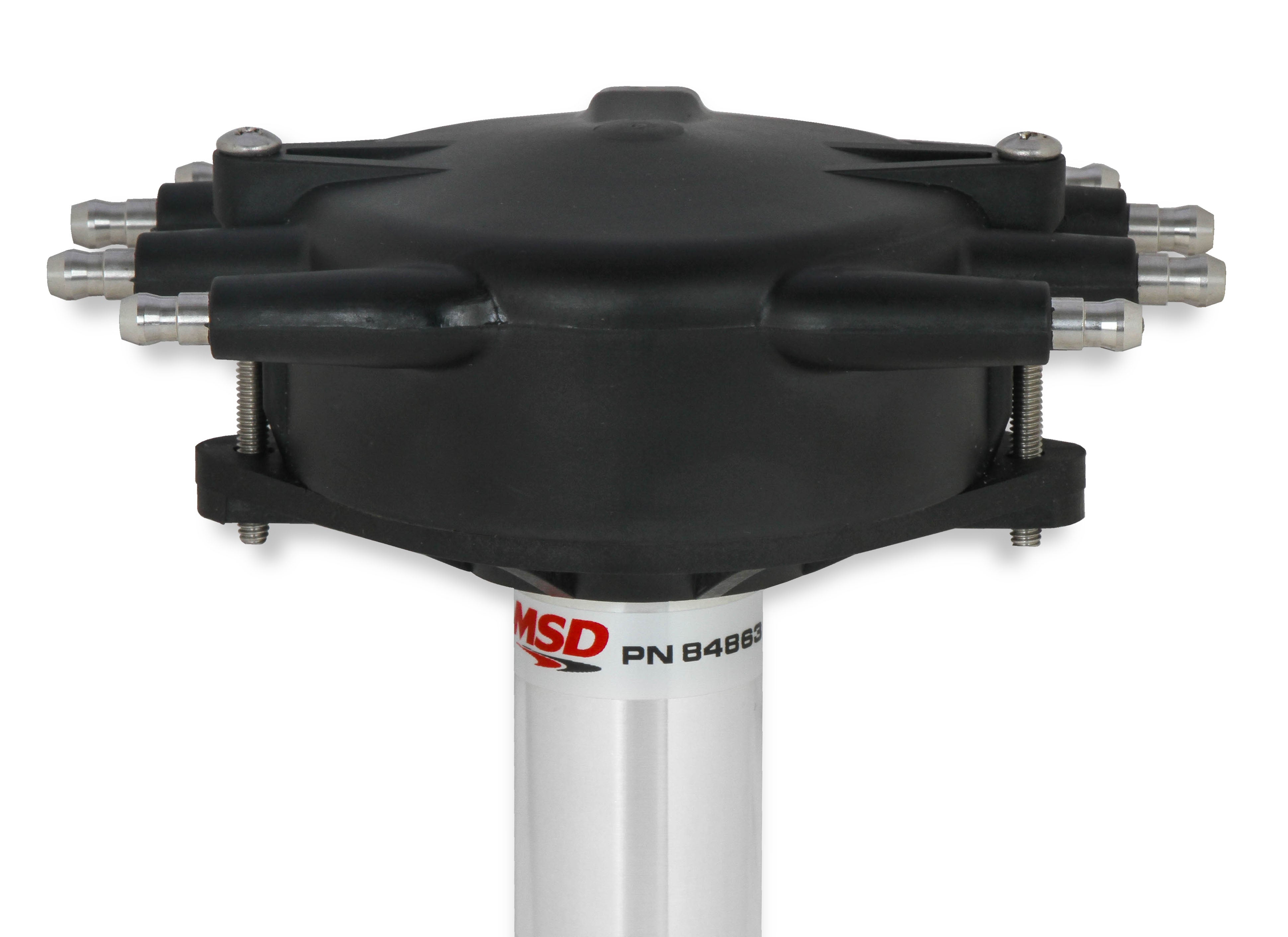MSD Chevy Super Tall Block Black Crab Cap Distributor 84863 product image 3