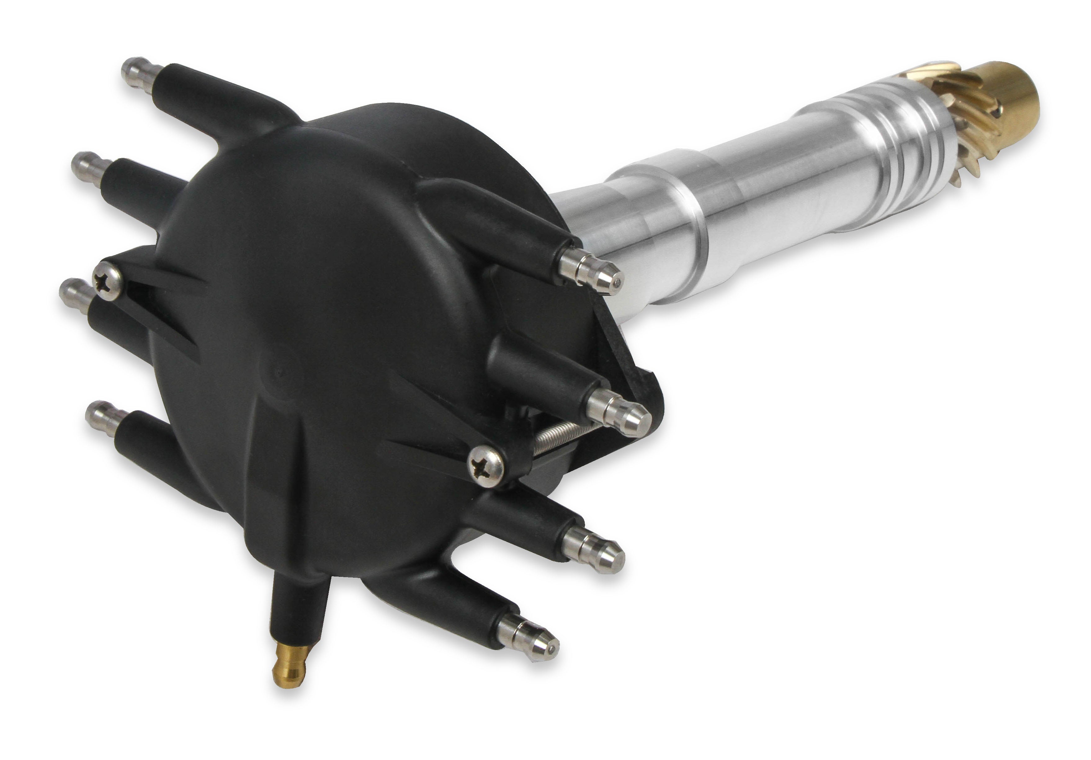 MSD Chevy Crank Trigger Distributor With Black Crab Cap 84893 product image 3