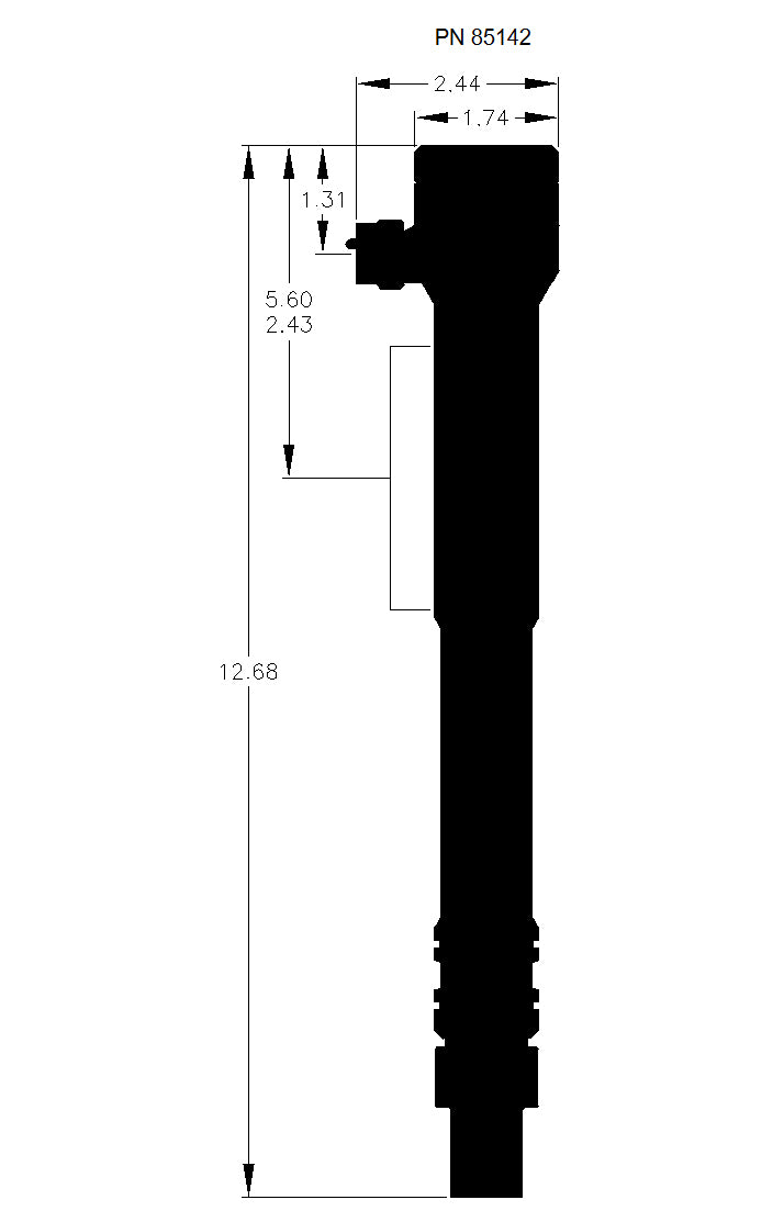 MSD Chevy BB Tall Block Cam Sync Plug Distributor 85142 product image 9