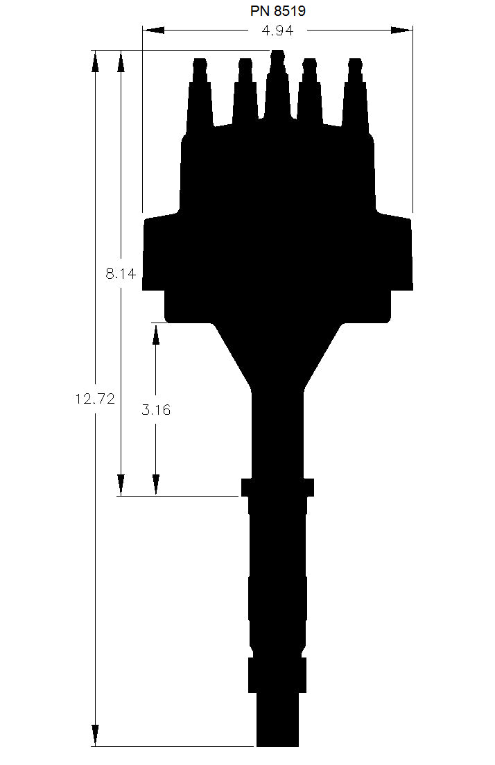 MSD AMC V8 Distributor 8519 product image 2
