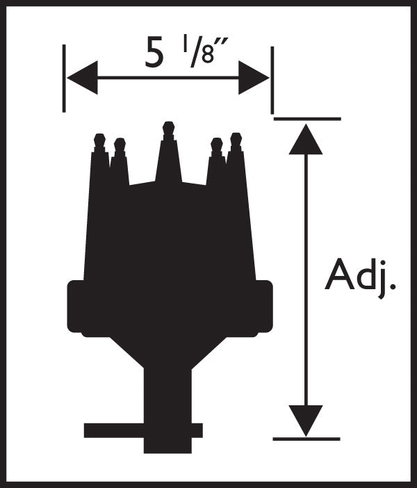 MSD Flathead Ford Ready-to-run Distributor For '49-'53 8573 product image 2