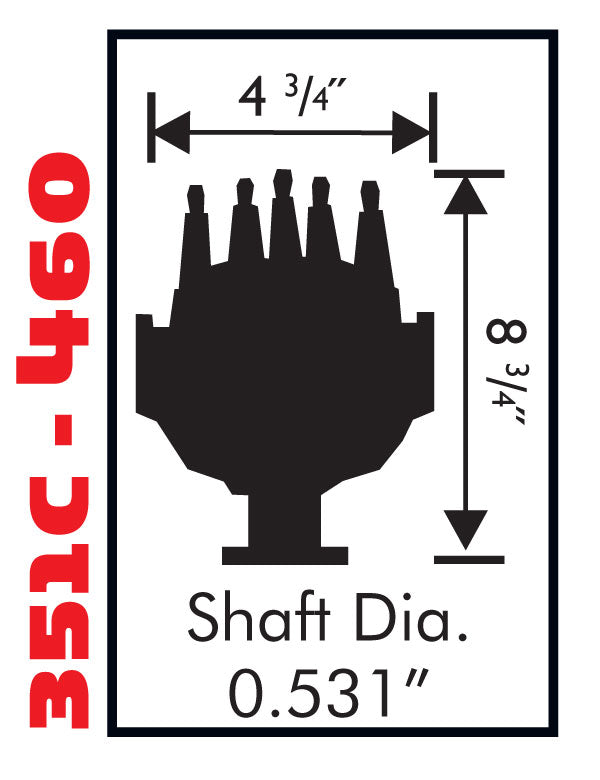MSD Ford 351C-460 Pro Billet Distributor 8577 product image 6