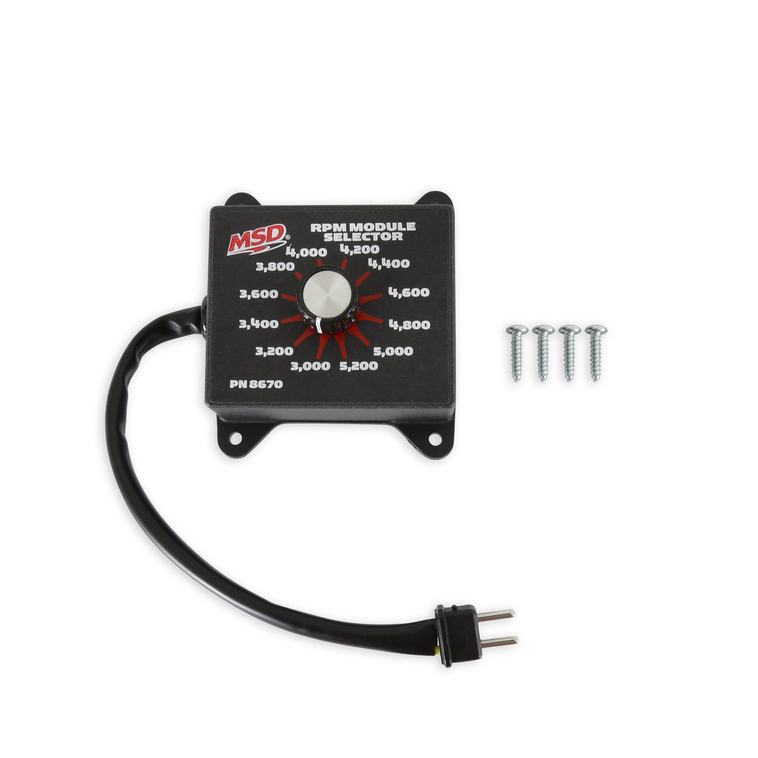 MSD Selector Switch, 3.0K-5.2K Ignition Accessory 8670 product image 1