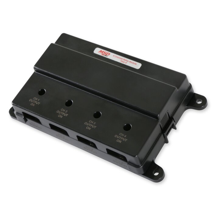 MSD 4 Channel Relay Module Ignition Accessory 7566-4 product image 1
