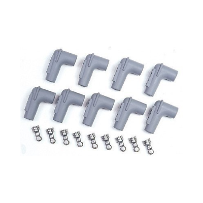 MSD Spark Plug Boot & Terminal Kit 90 Deg HEI Gray 8850 product image 1