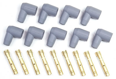 MSD Boot & Terminal Kit 90 Deg Female Socket Style Gray 8851 product image 1