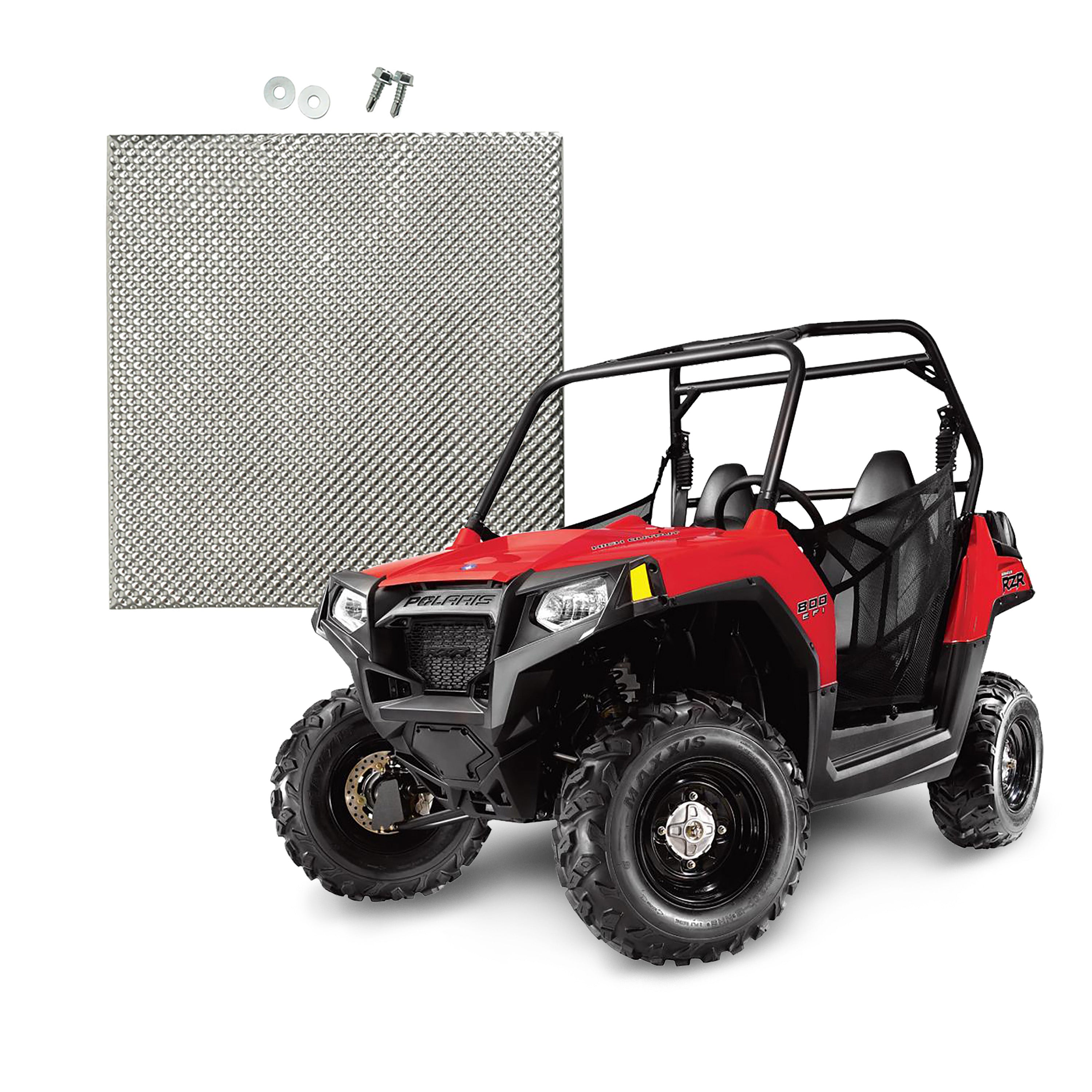 Design Engineering One multi-piece pre-cut insulation kit. Exhaust Heat Shield 902470