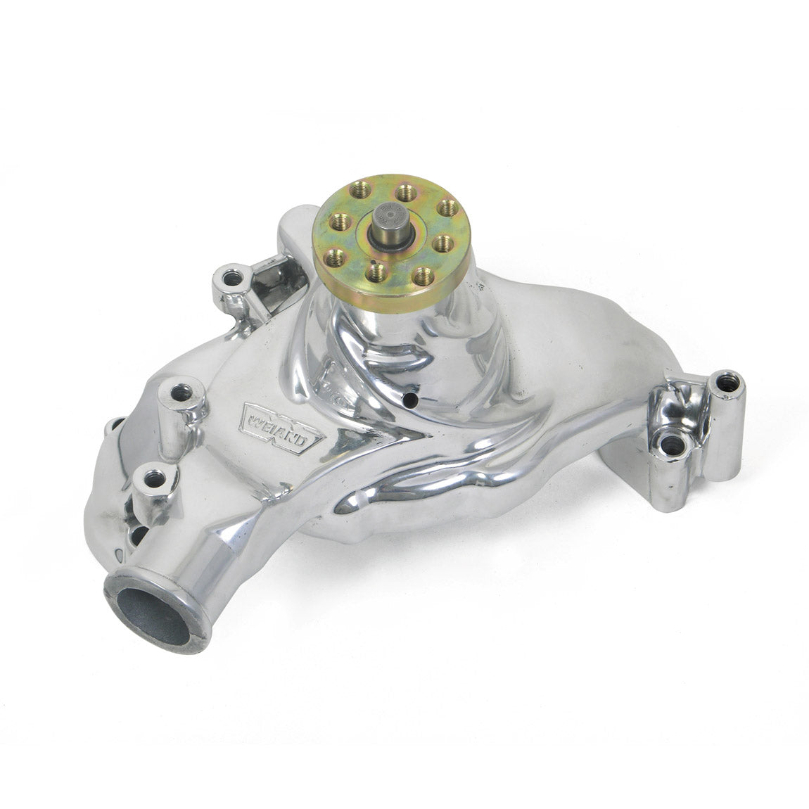 Weiand BBC Action Plus withP - Long - Polished Engine Water Pump 9242P