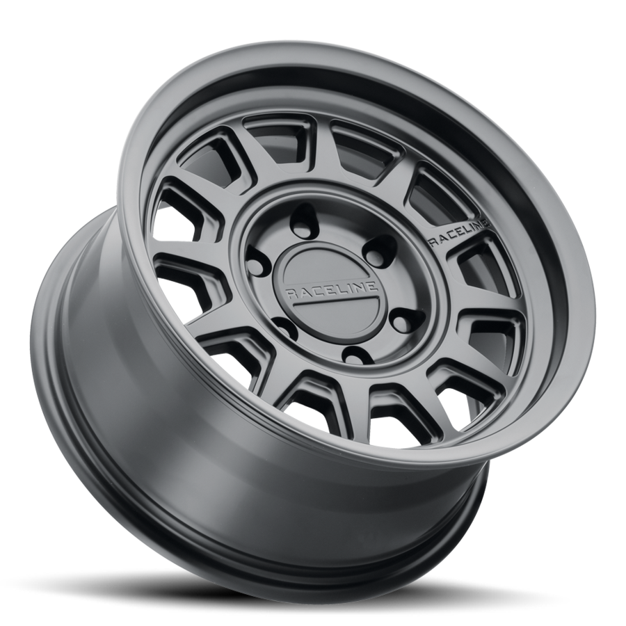 Aluminum Wheels 17x9 Aero HD 952B Satin Black -12 Offset 5 on 127 Bolt Pattern 78.1 Bore Raceline