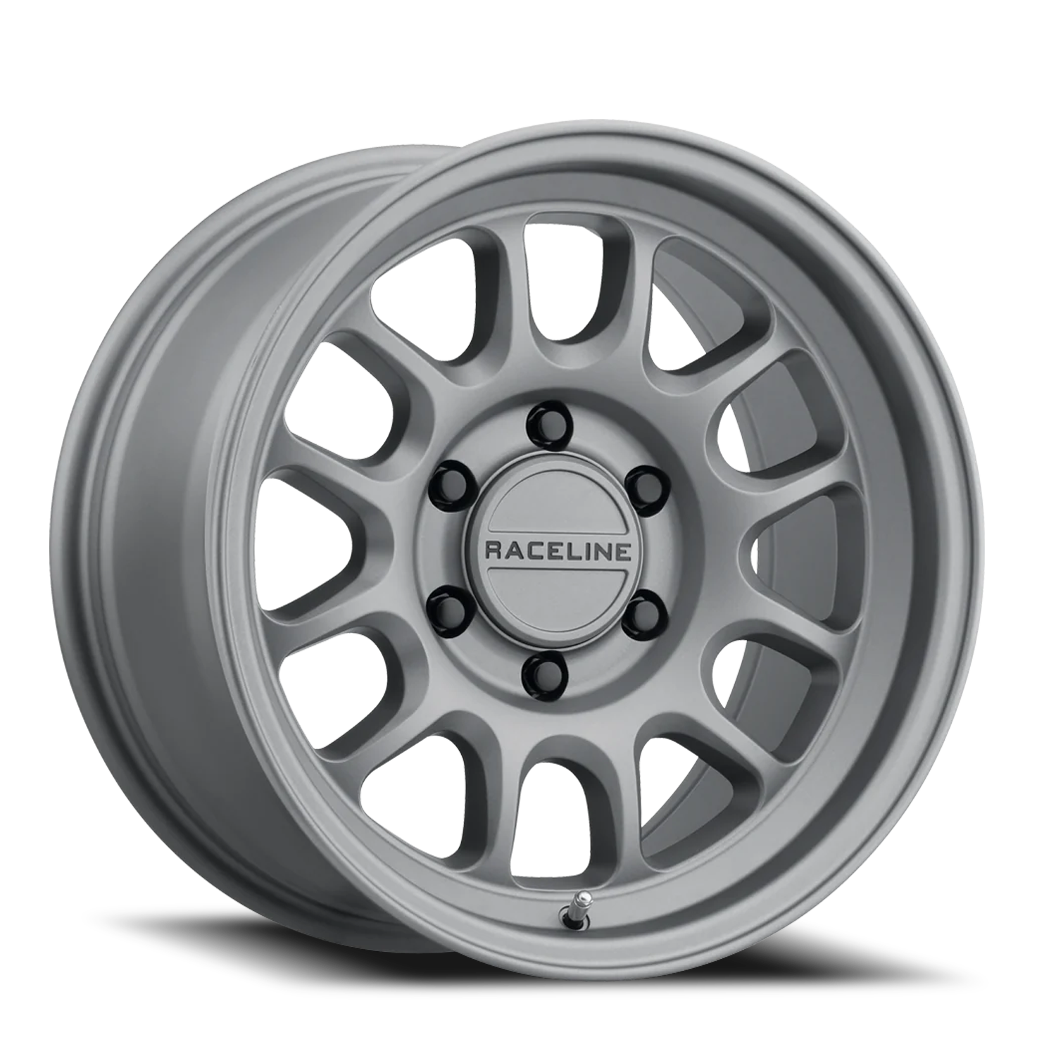 Aluminum Wheels 20x9 Rogue 958T Titanium Gray 0 Offset 6 on 139.7 Bolt Pattern 106.1 Bore Raceline