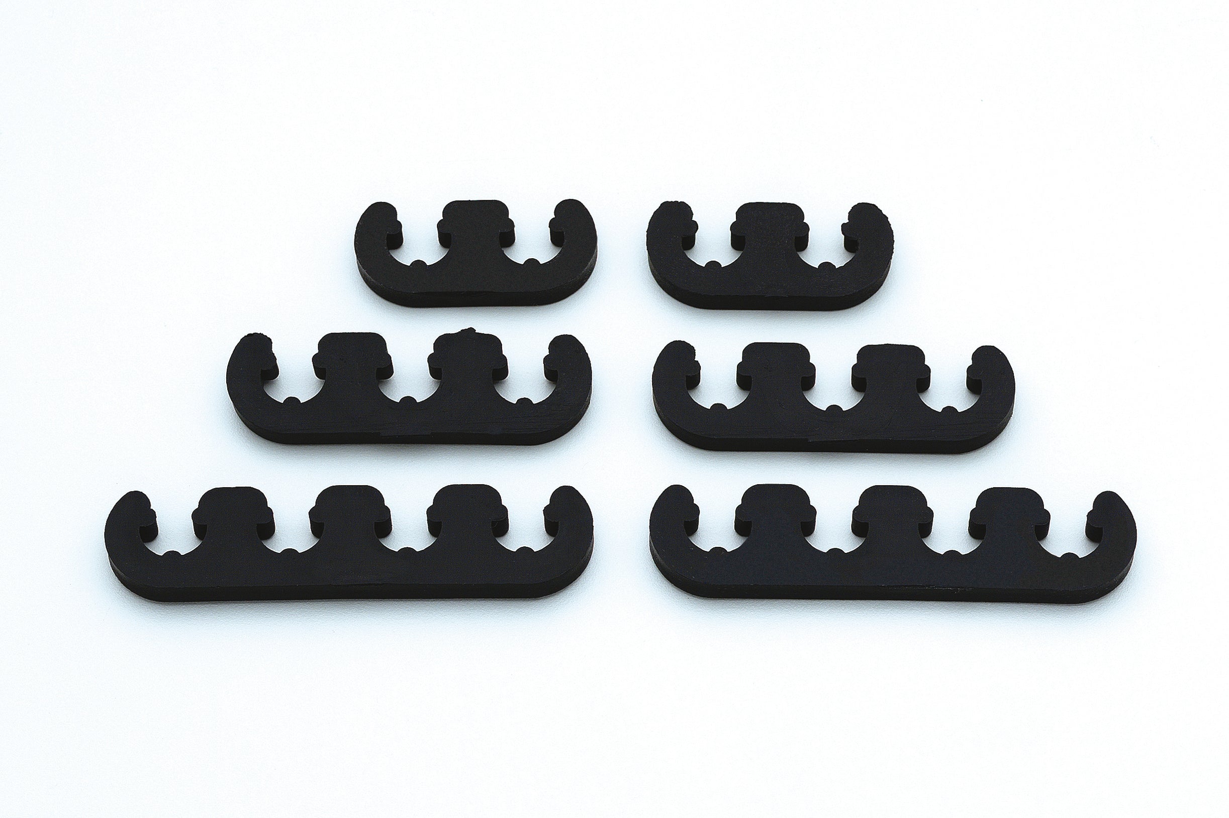 Mr Gasket Mr. Gasket Wire Separators - Plastic - 7 mm / 8 mm - Black 9728 product image 1