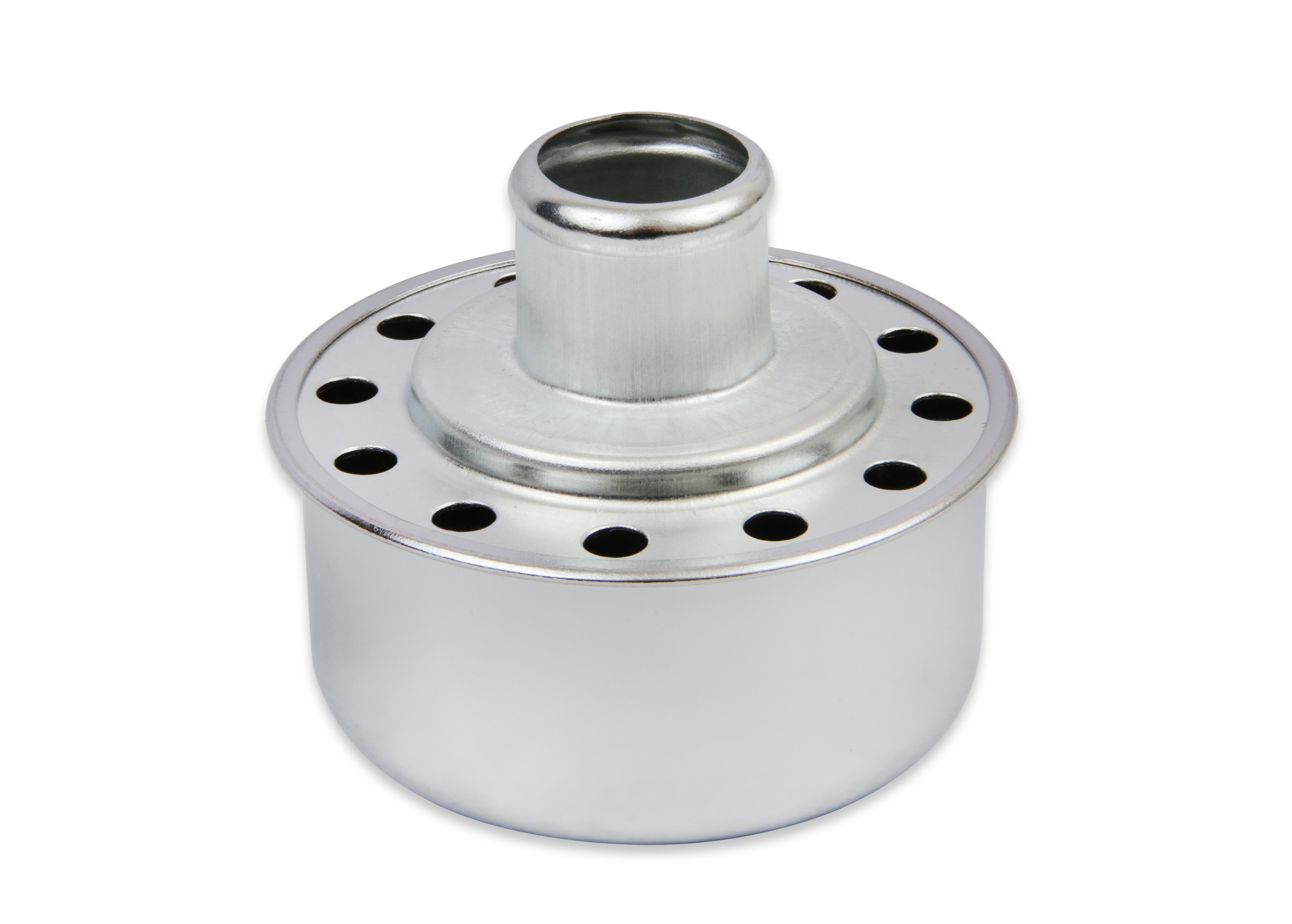 Mr Gasket Mr. Gasket Valve Cover Breather - Push-on, Chrome, Big Block Chevy 1965-67 9810 product image 4