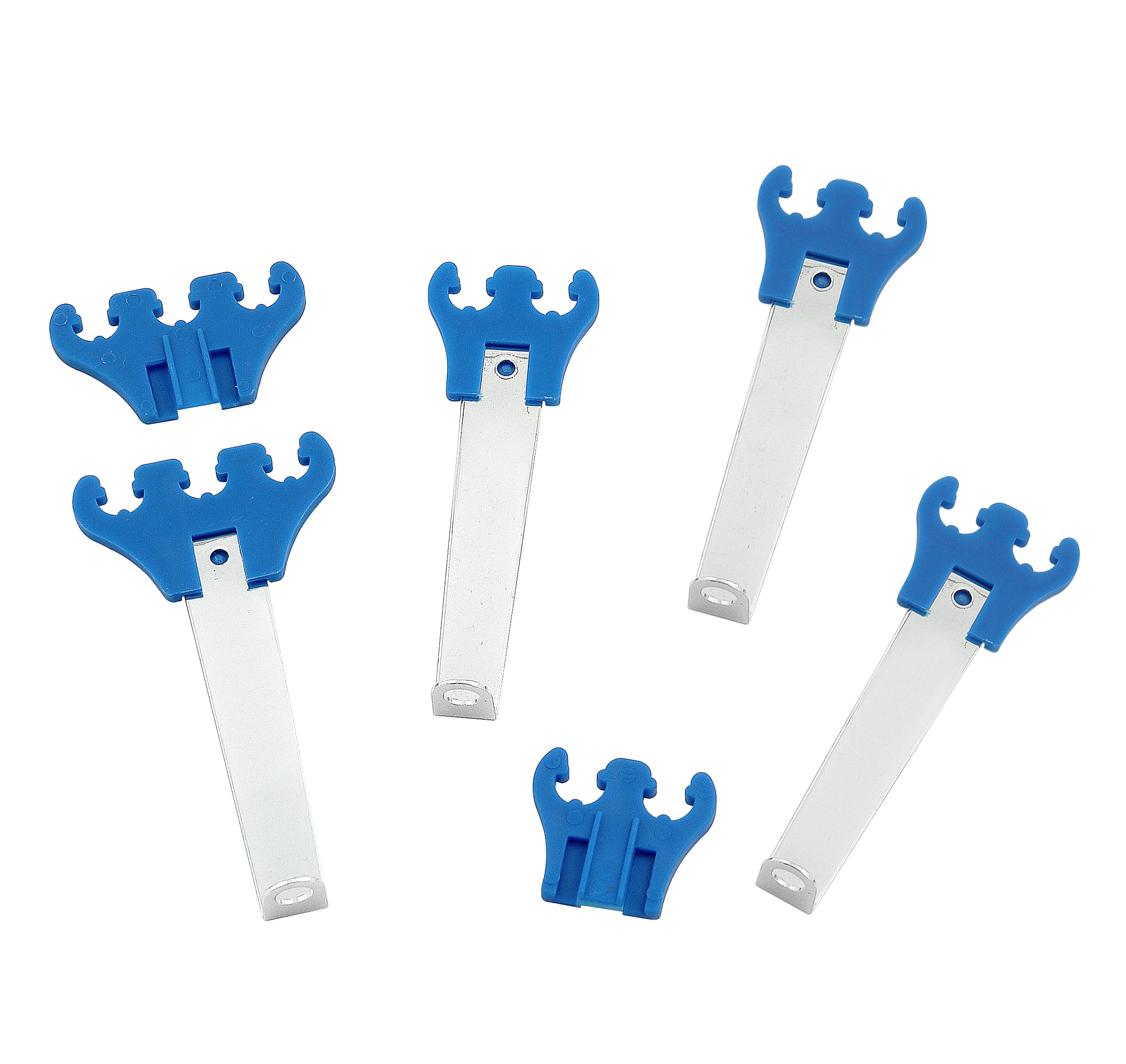 Mr Gasket Mr. Gasket Standard Wire Loom Kit - Chrome / Blue Spark Plug Wire Set 9881 product image 1