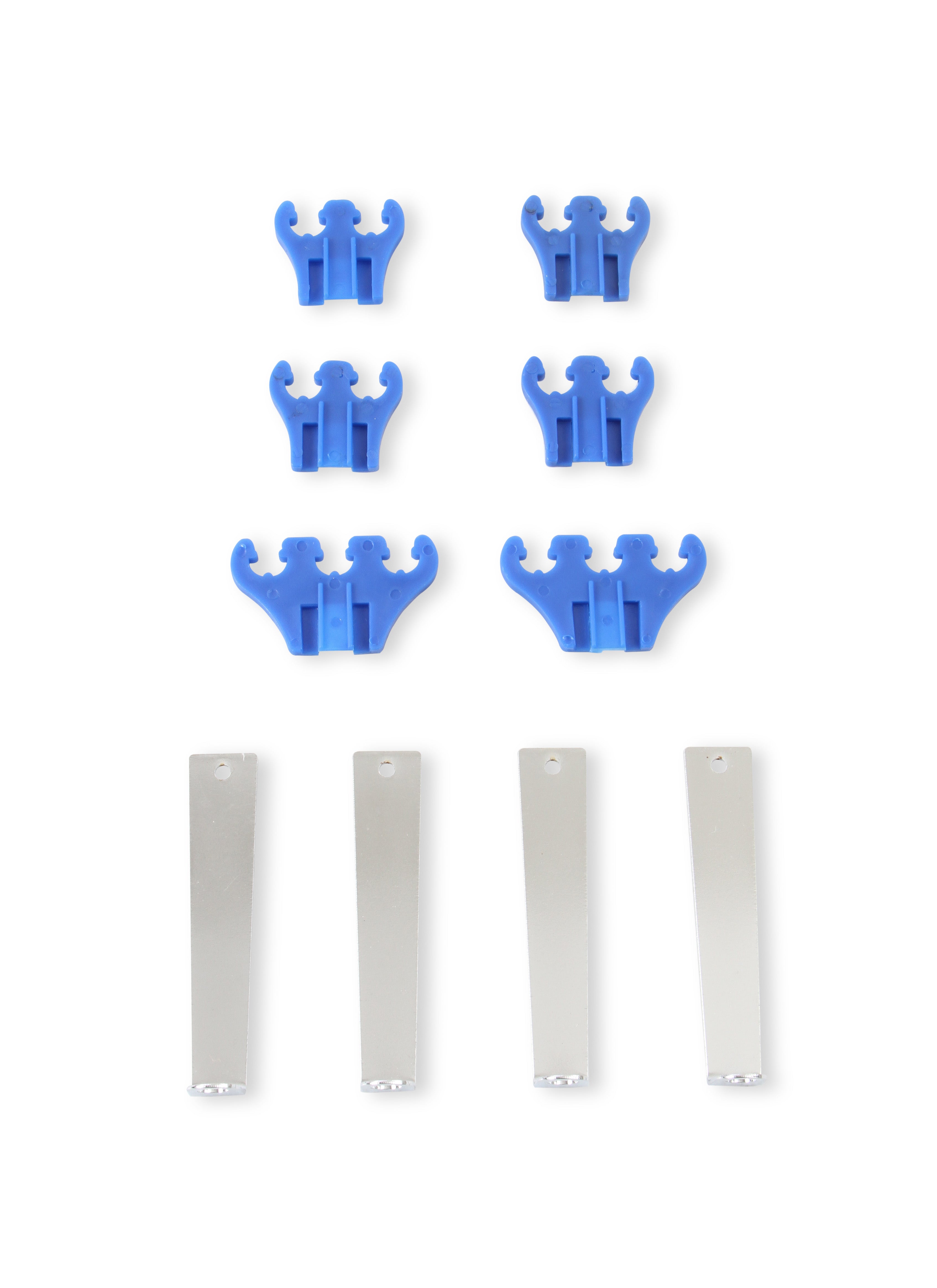 Mr Gasket Mr. Gasket Standard Wire Loom Kit - Chrome / Blue Spark Plug Wire Set 9881 product image 2