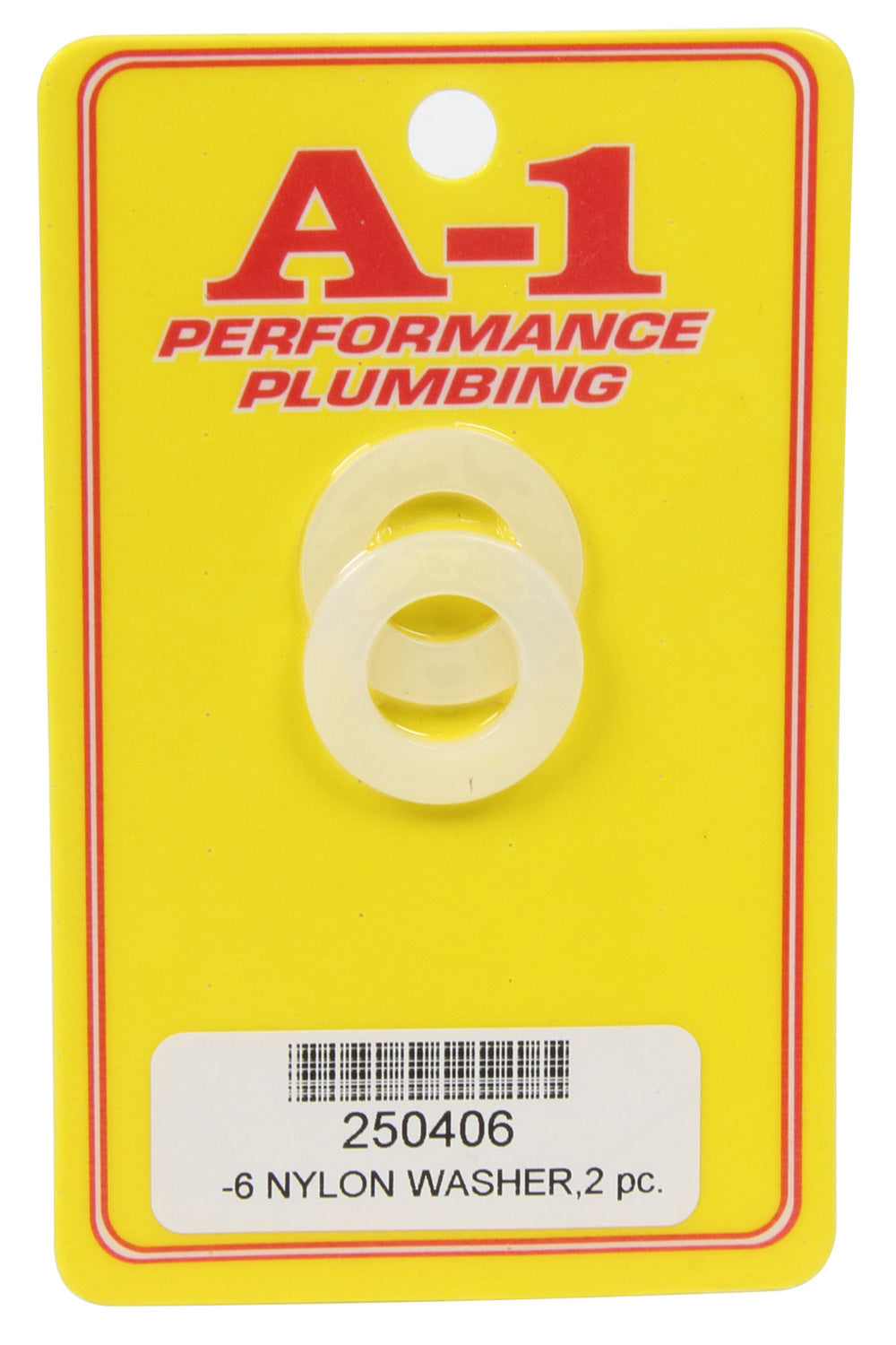 A-1 Products A1P250406 AN-6 Nylon Sealing Washers, Pair
