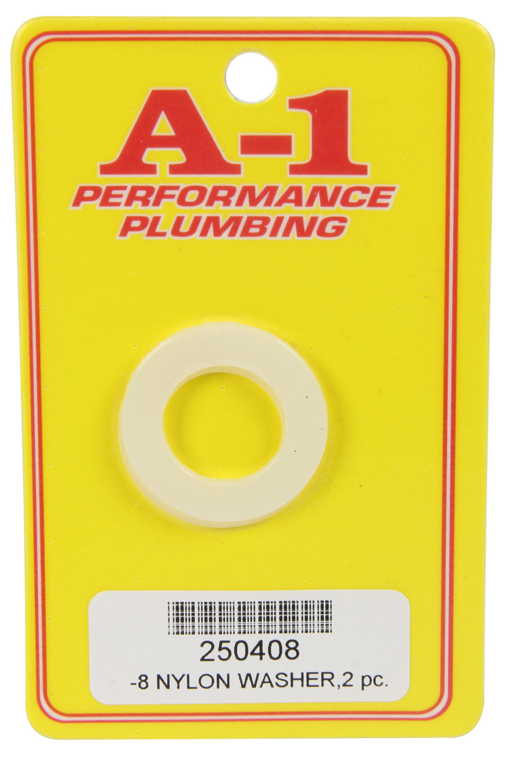 A-1 Products A1P250408 AN-8 Nylon Sealing Washers, Pair