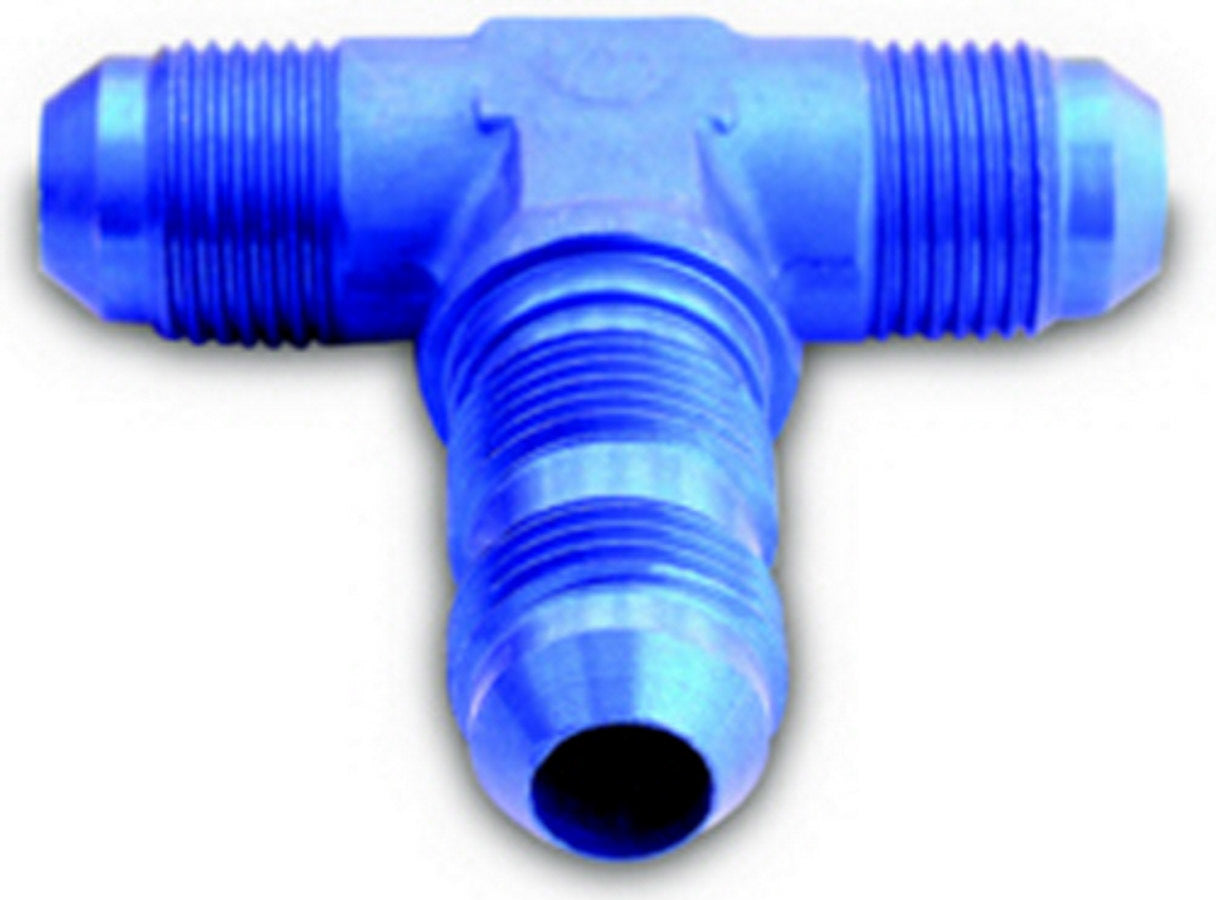 A-1 PRODUCTS A1P83403 #3 AN Male Bulkhead Branch Tee, Aluminum, Blue Anodized