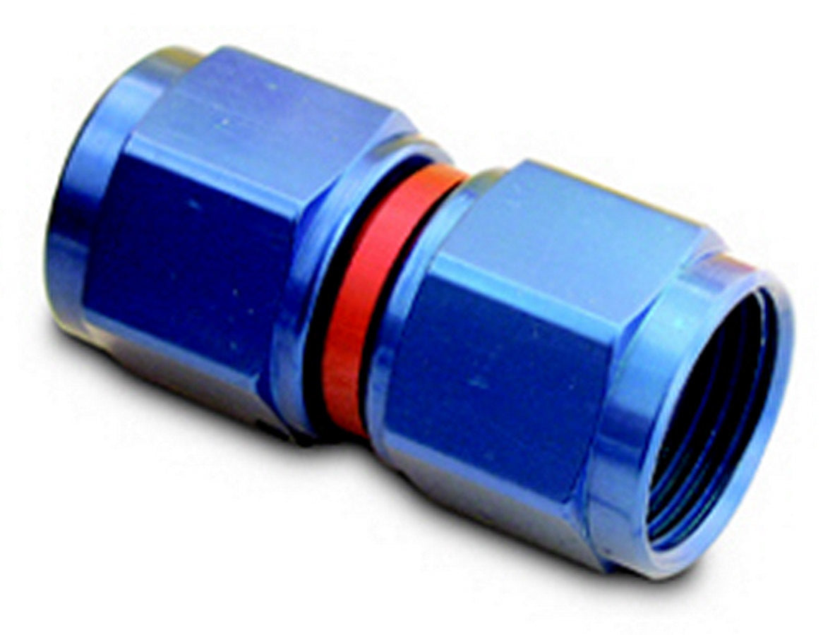 A-1 Products A1PCPL04 #4 AN Female Swivel Coupling, Straight Aluminum, Blue Anodized