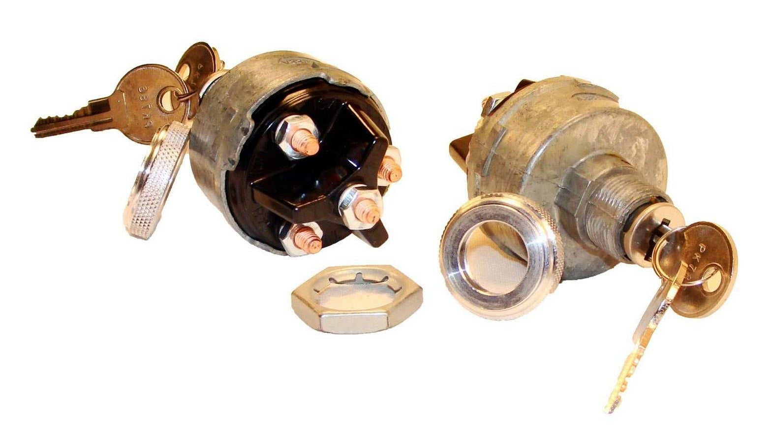 American Autowire 4 Position Ignition Switch w/Aluminum Knob 500006
