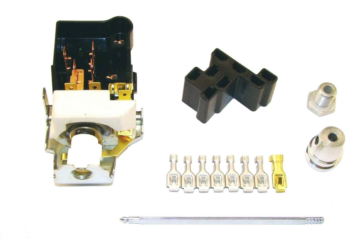 American Autowire 500341 Headlight Switch with Polished Aluminum Knob