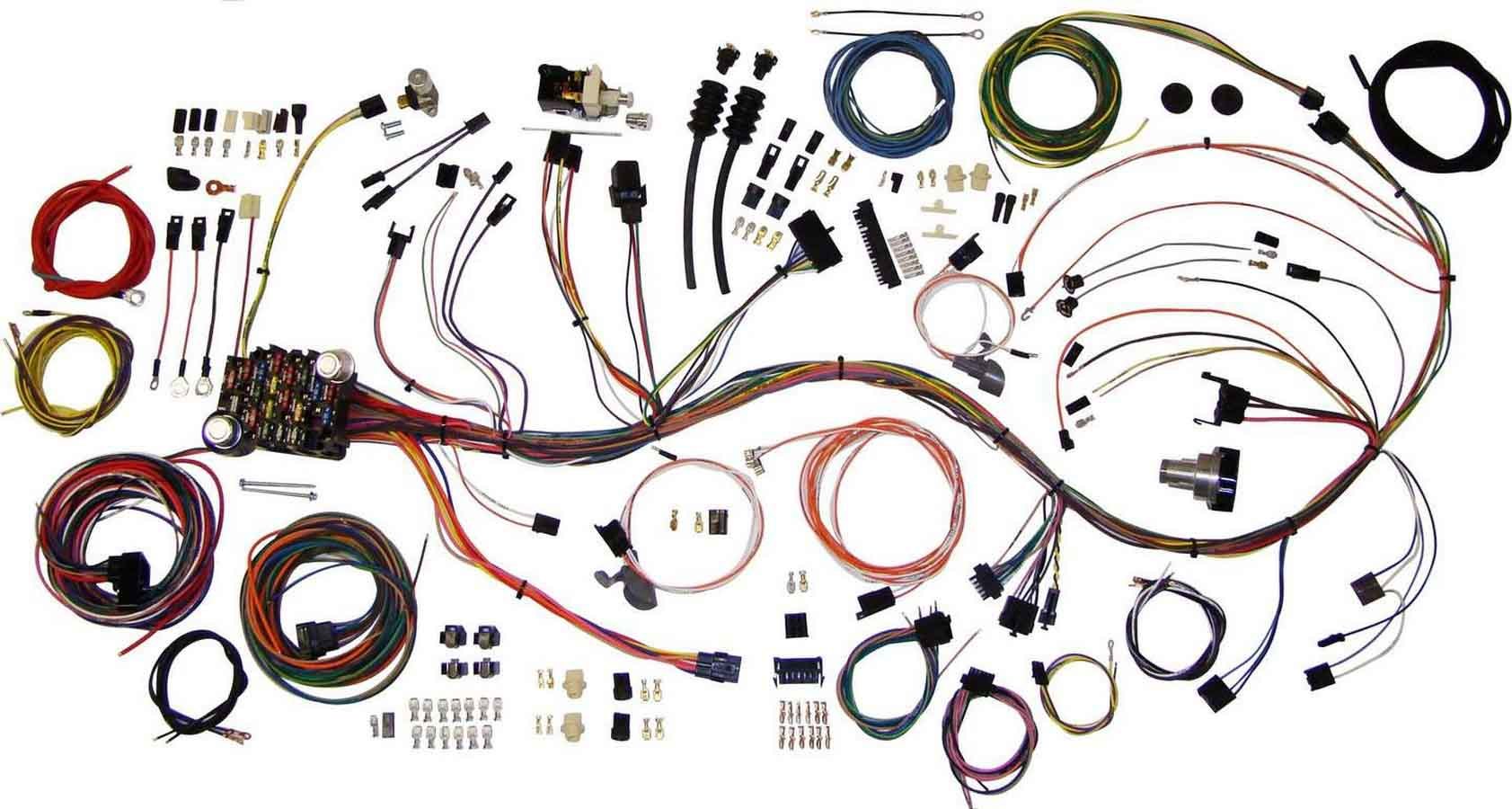 American Autowire 510089 Classic Update Complete Wiring Harness for 1969-1972 Chevy Truck