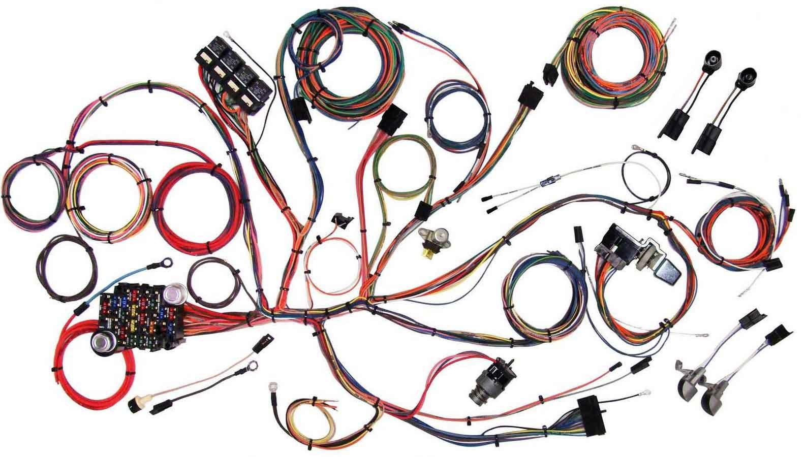 American Autowire 510125 Classic Update Wiring Harness for 1964-1966 Ford Mustang