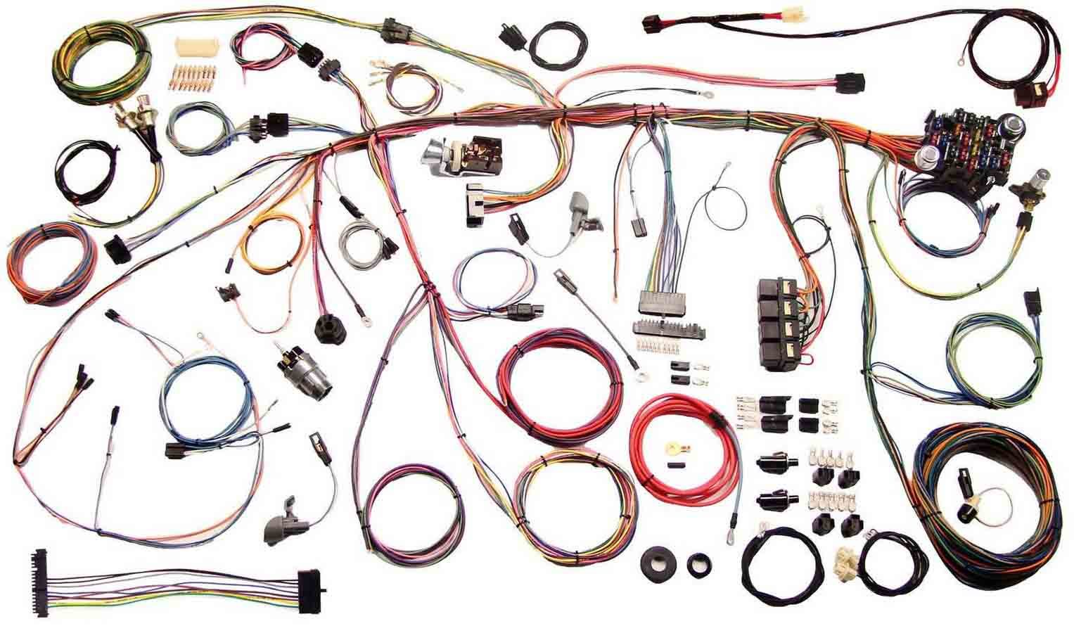American Autowire 70 Mustang Wiring Harnes 510243