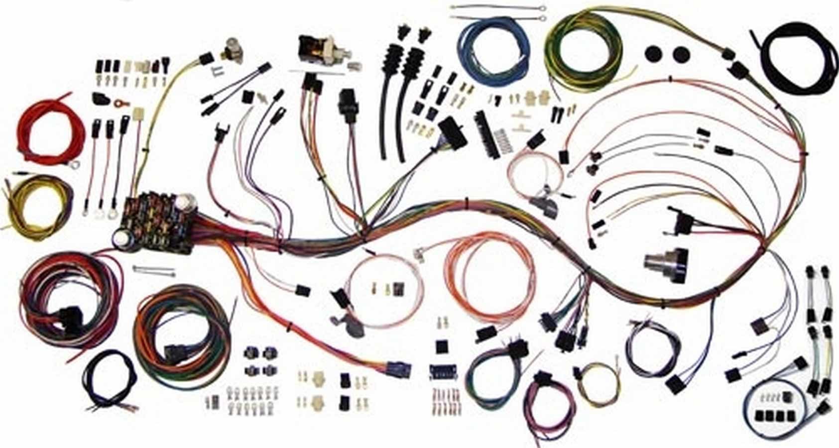 American Autowire Full Wiring Harness 67-68 Chevy Truck Wiring Kit 510333