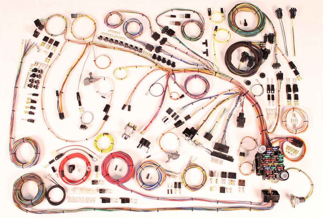 American Autowire Full Wiring Harness 1965 Chevy Impala Wiring Kit 510360