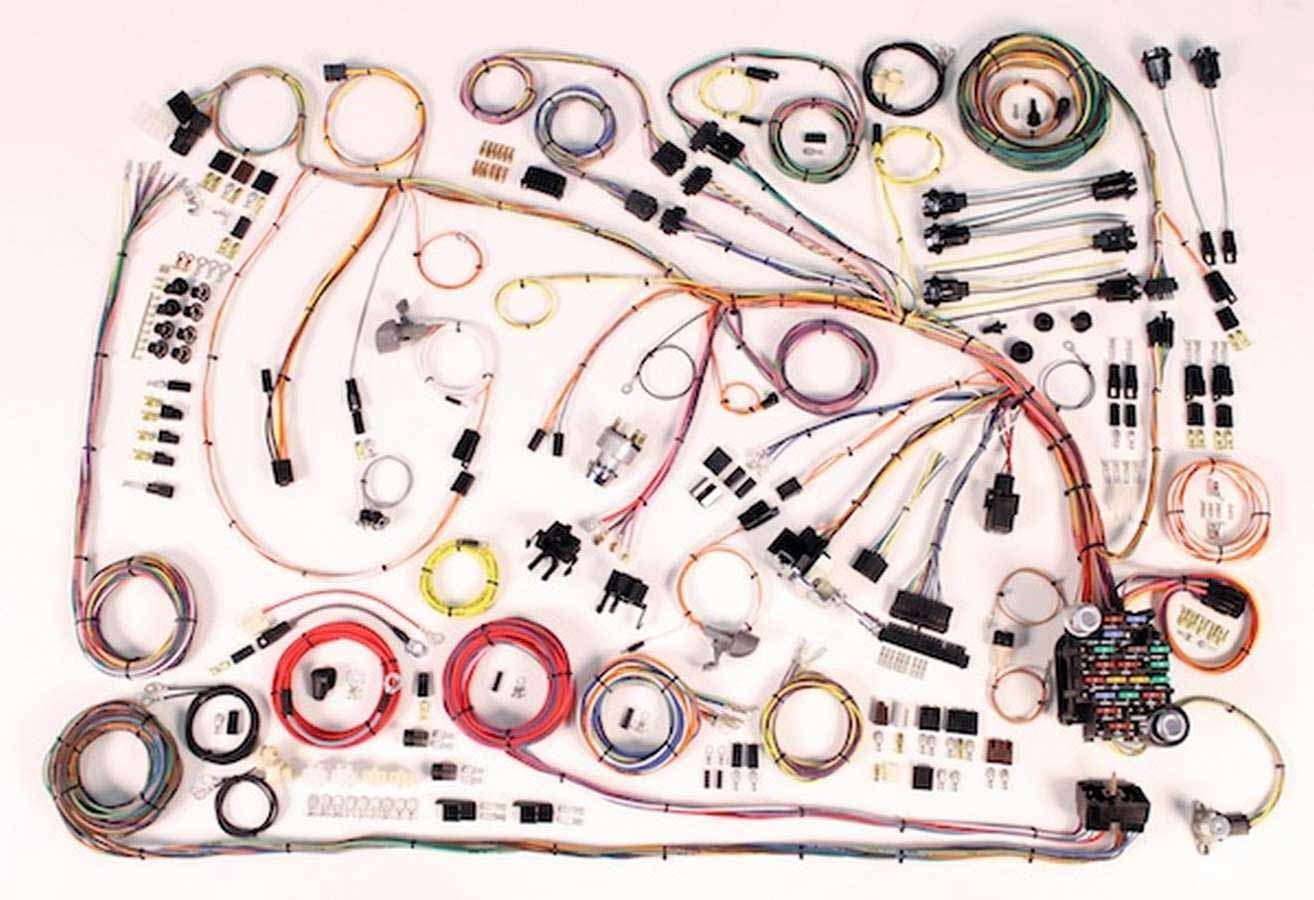 American Autowire 510372 Classic Update Wiring Harness Kit for 1966-1968 Chevrolet Impala