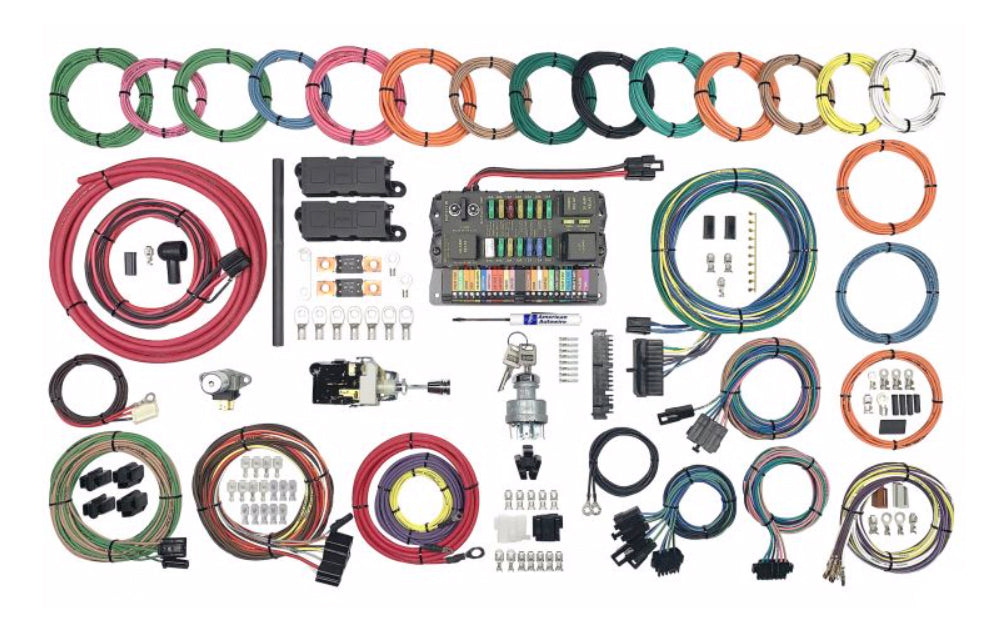 American Autowire Highway 22 Plus Wiring Kit 510760, Complete Universal Car Wiring Harness