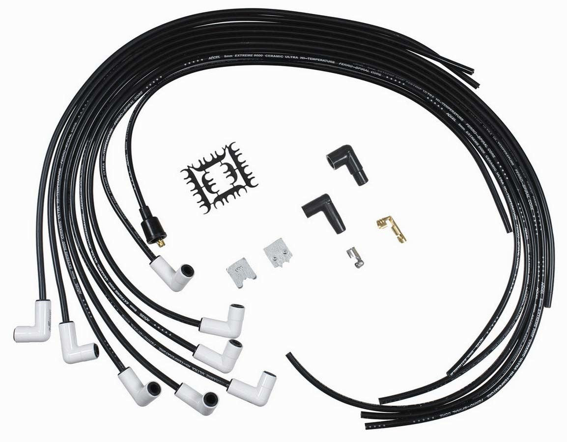 ACCEL Wheel Accessory Extreme 9000 Ceramic Wire Set 90 Degree 9001C